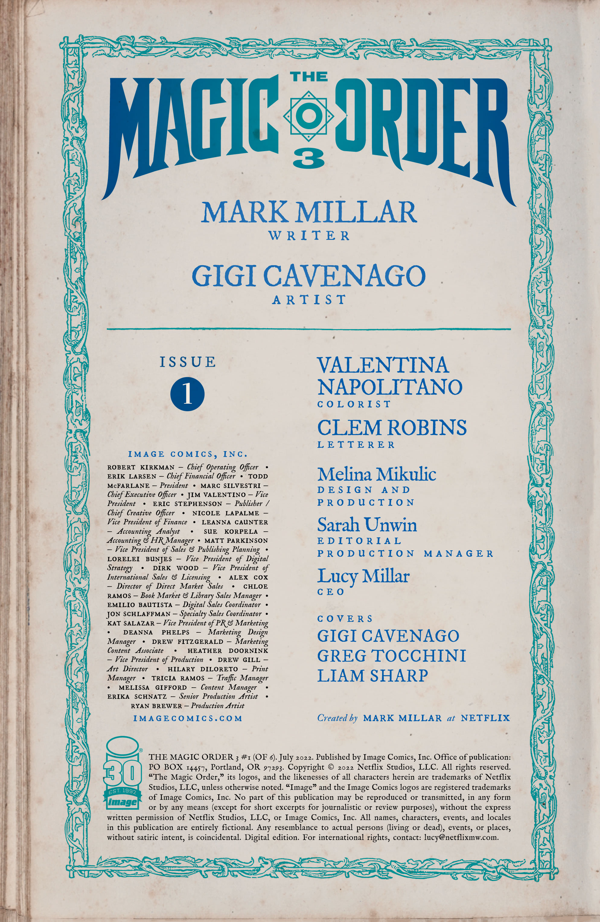 The Magic Order 3 (2022-): Chapter 1 - Page 2