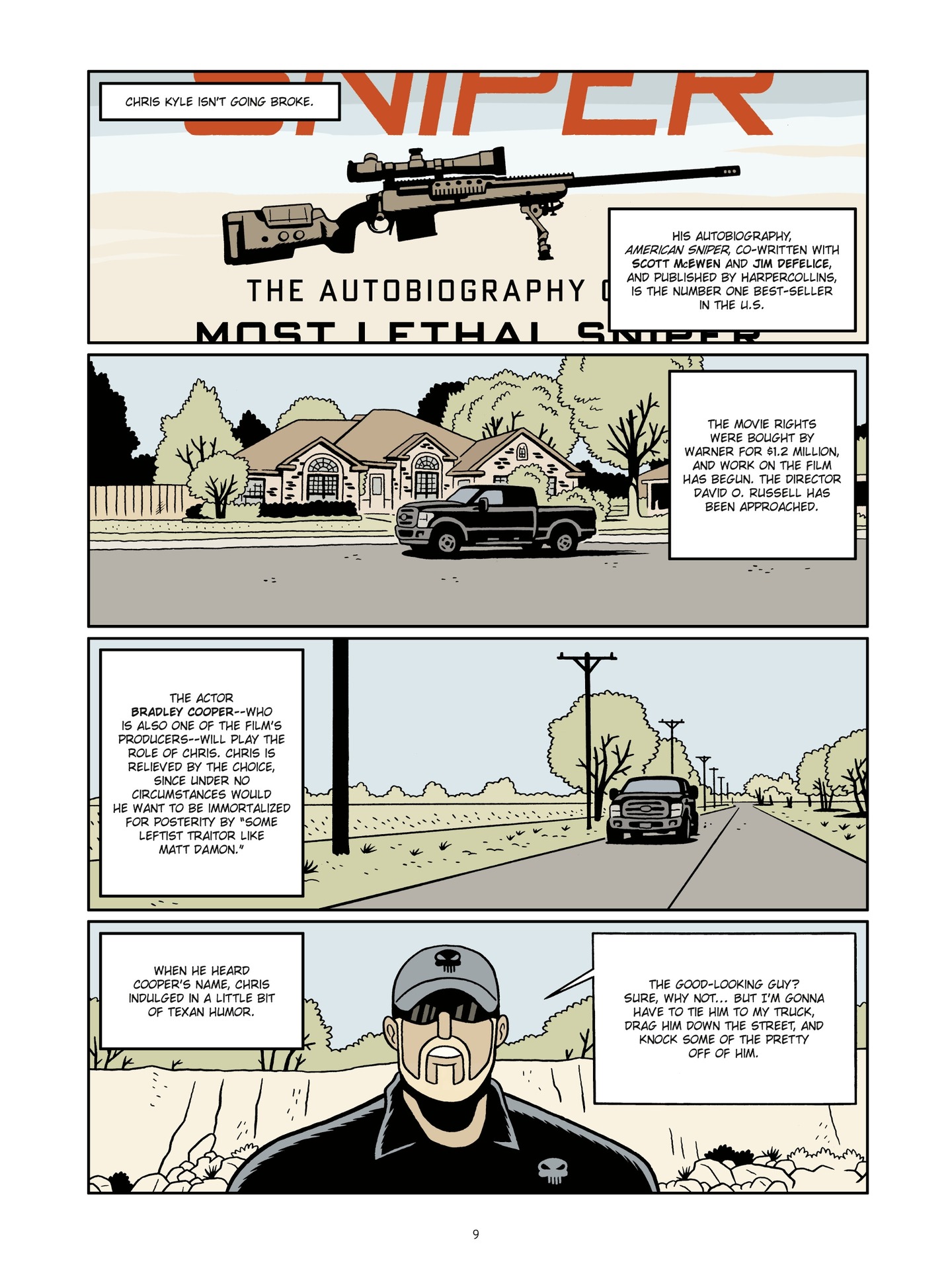 The Man Who Shot Chris Kyle (2020-): Chapter 1 - Page 9