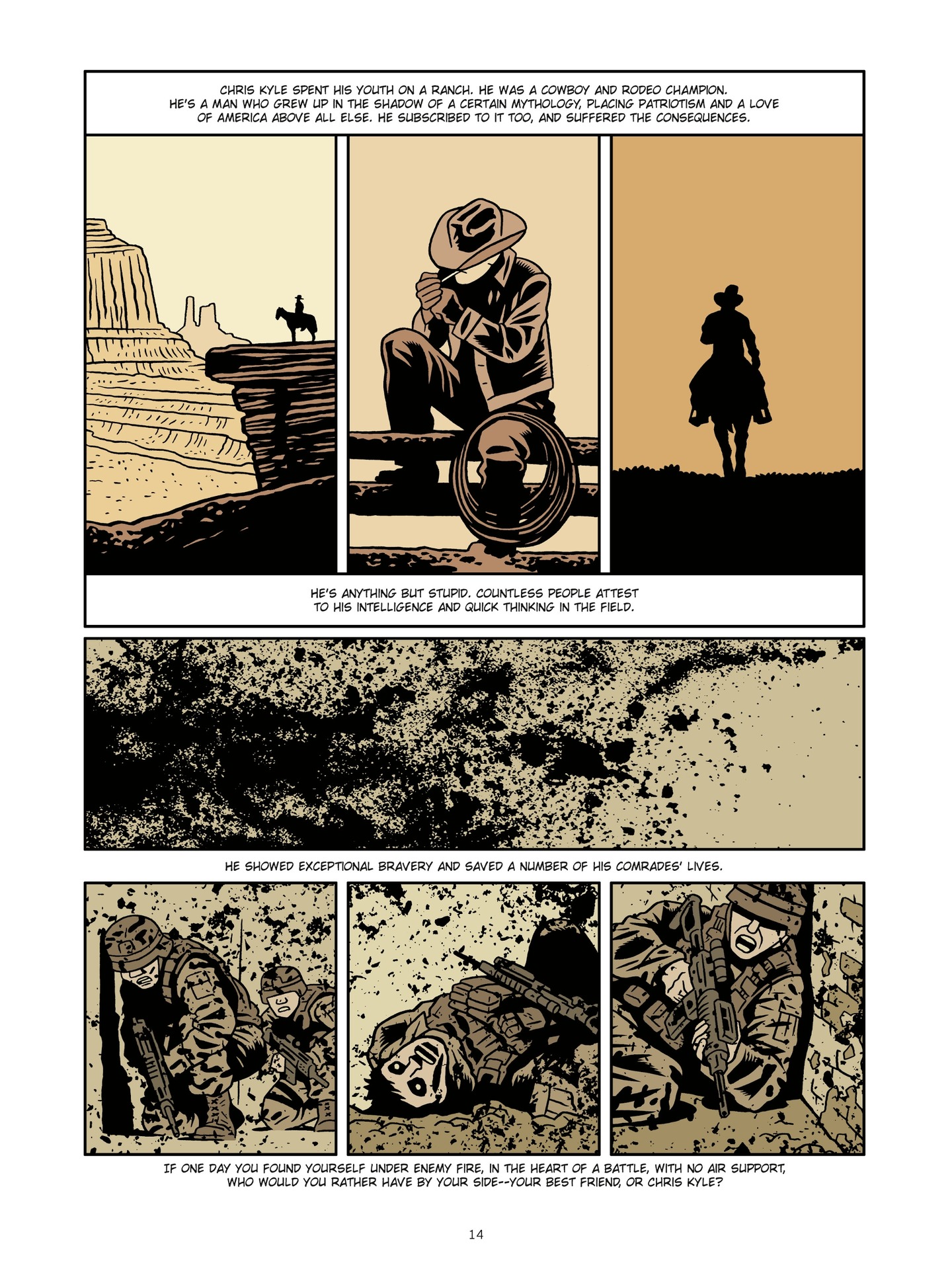 The Man Who Shot Chris Kyle (2020-): Chapter 1 - Page 14