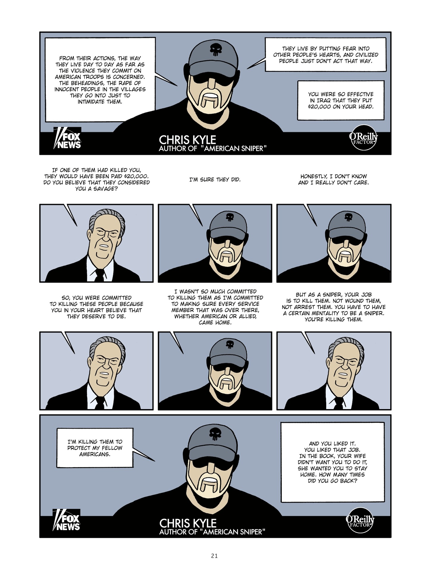 The Man Who Shot Chris Kyle (2020-): Chapter 1 - Page 21