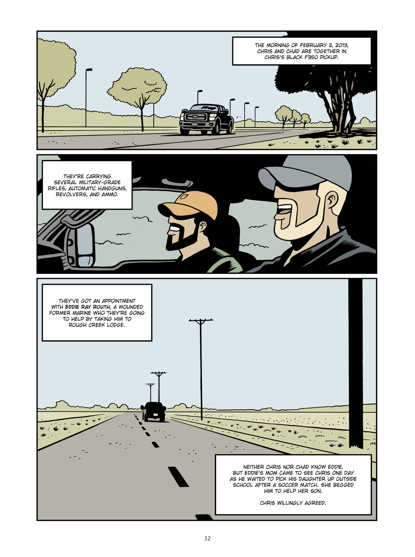 The Man Who Shot Chris Kyle (2020-): Chapter 1 - Page 32