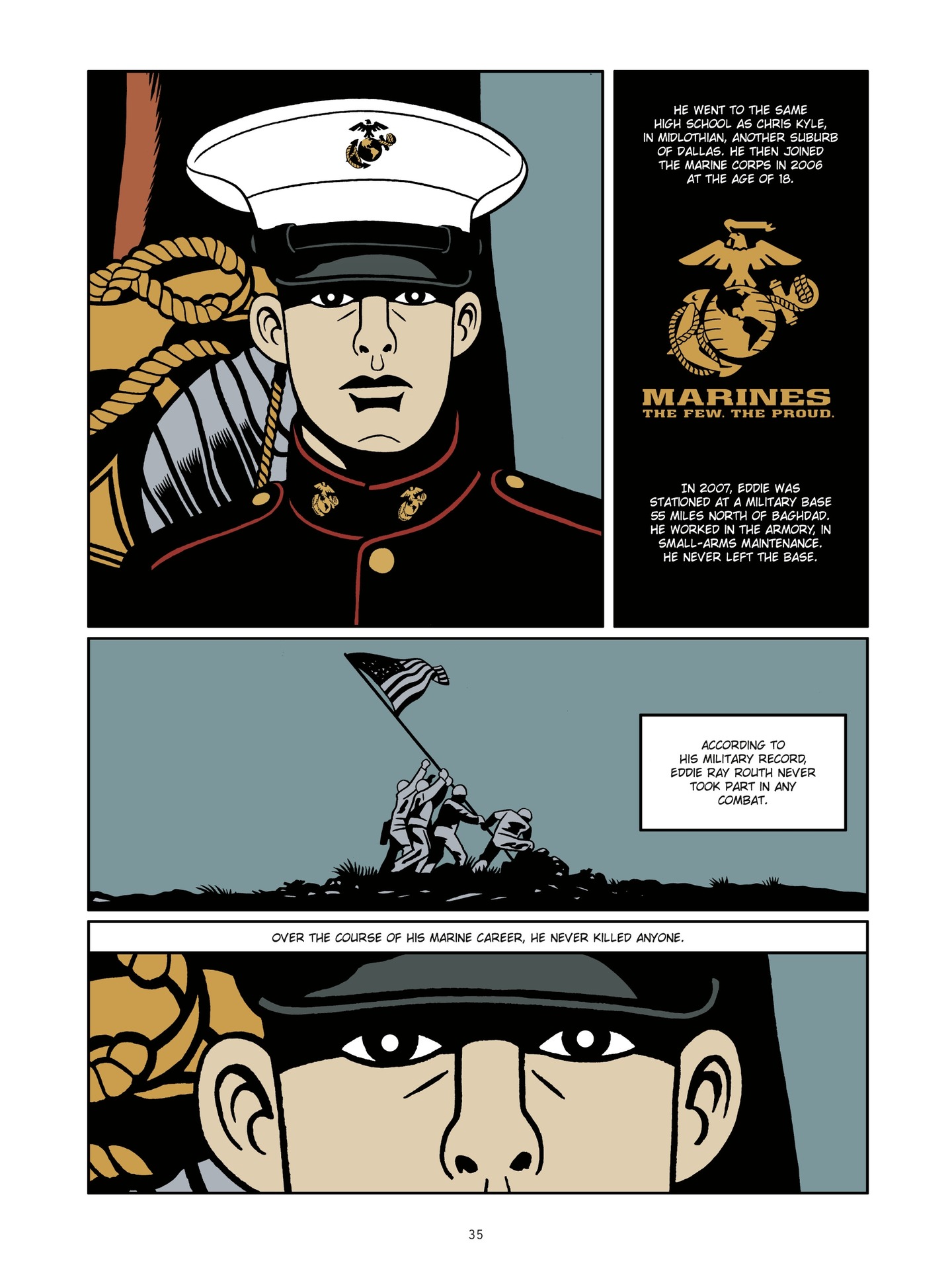 The Man Who Shot Chris Kyle (2020-): Chapter 1 - Page 35