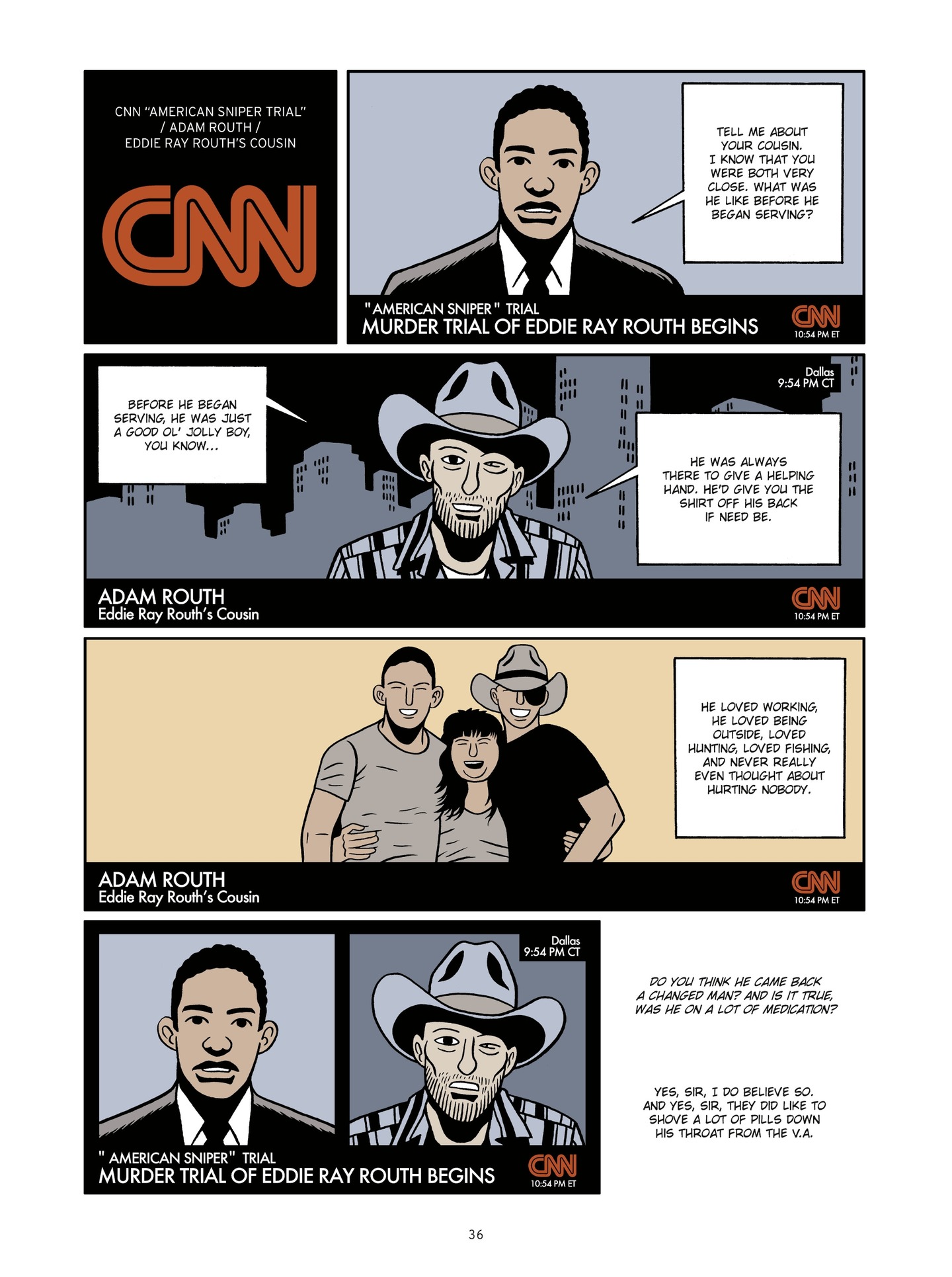 The Man Who Shot Chris Kyle (2020-): Chapter 1 - Page 36