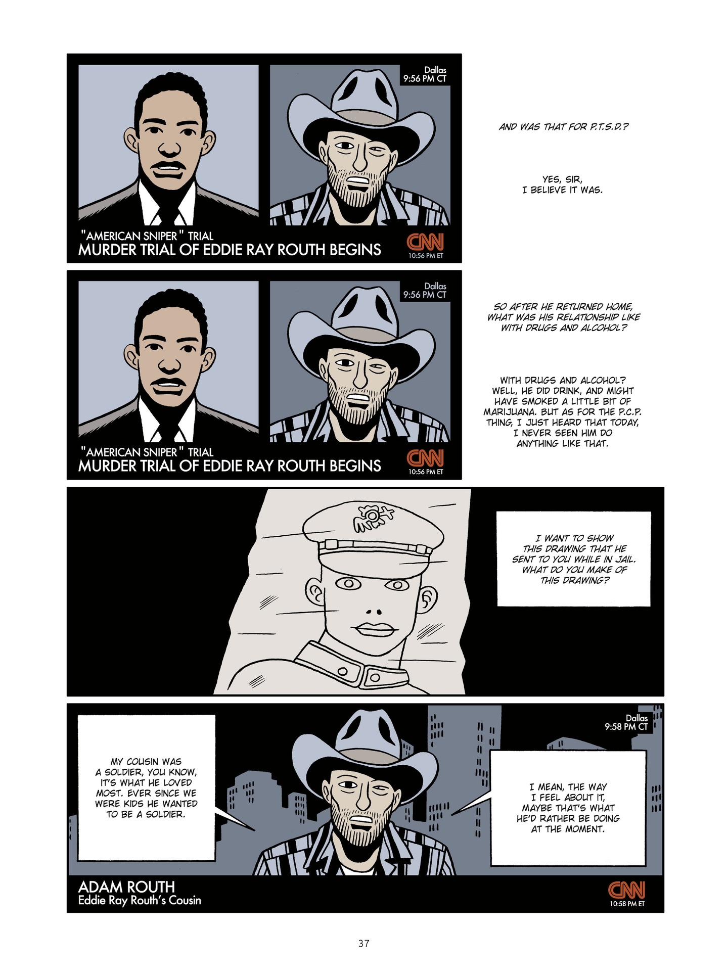 The Man Who Shot Chris Kyle (2020-): Chapter 1 - Page 37