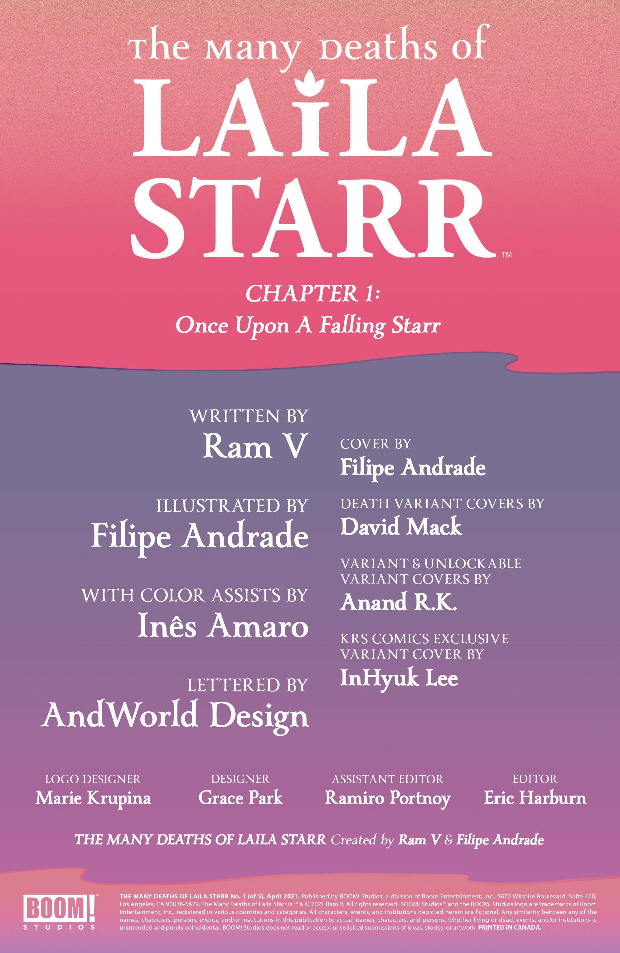 The Many Deaths of Laila Starr (2021-): Chapter 1 - Page 2