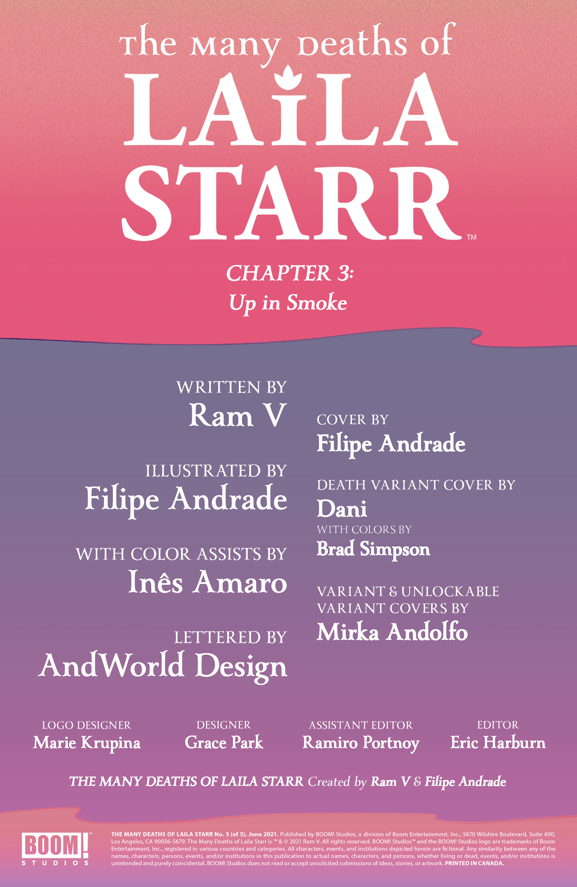 The Many Deaths of Laila Starr (2021-): Chapter 3 - Page 2