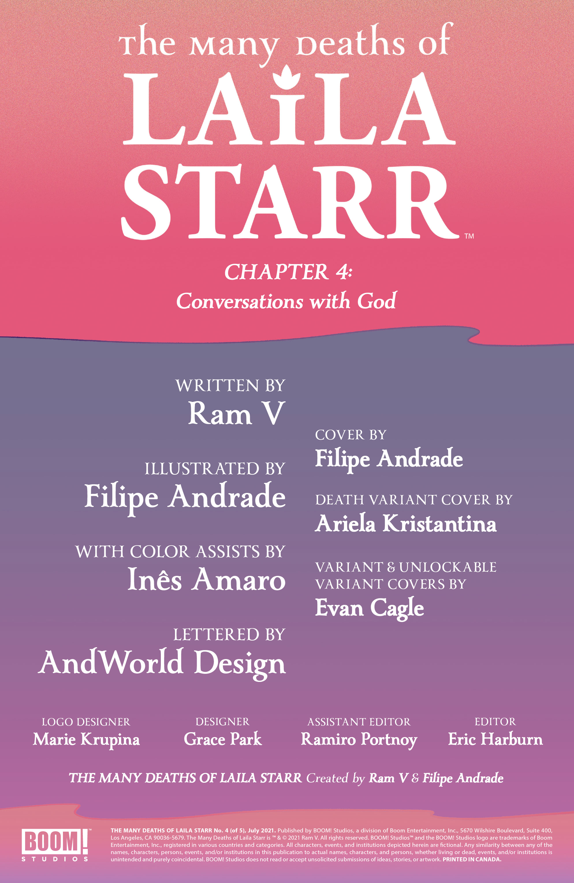 The Many Deaths of Laila Starr (2021-): Chapter 4 - Page 2
