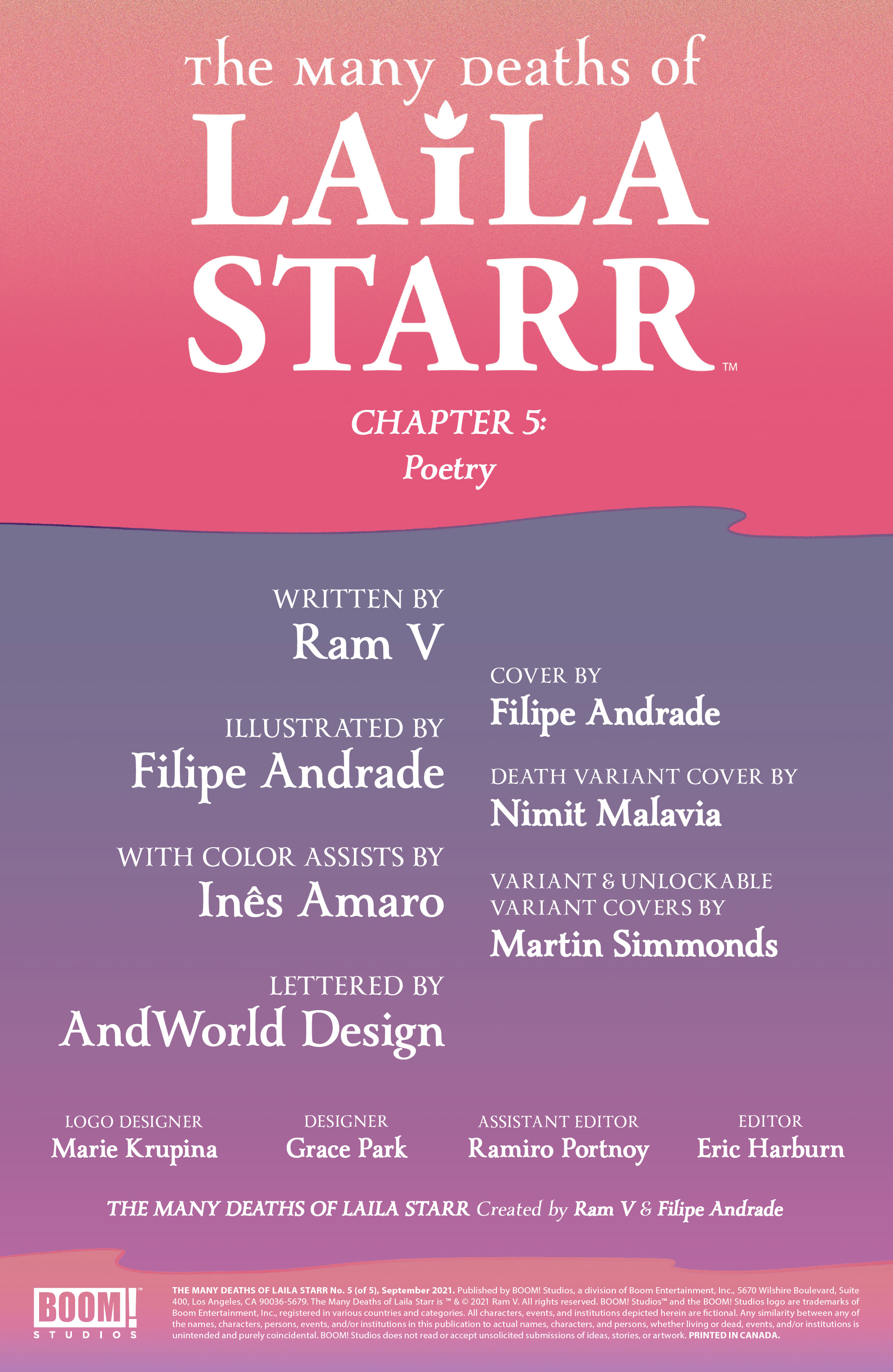 The Many Deaths of Laila Starr (2021-): Chapter 5 - Page 2