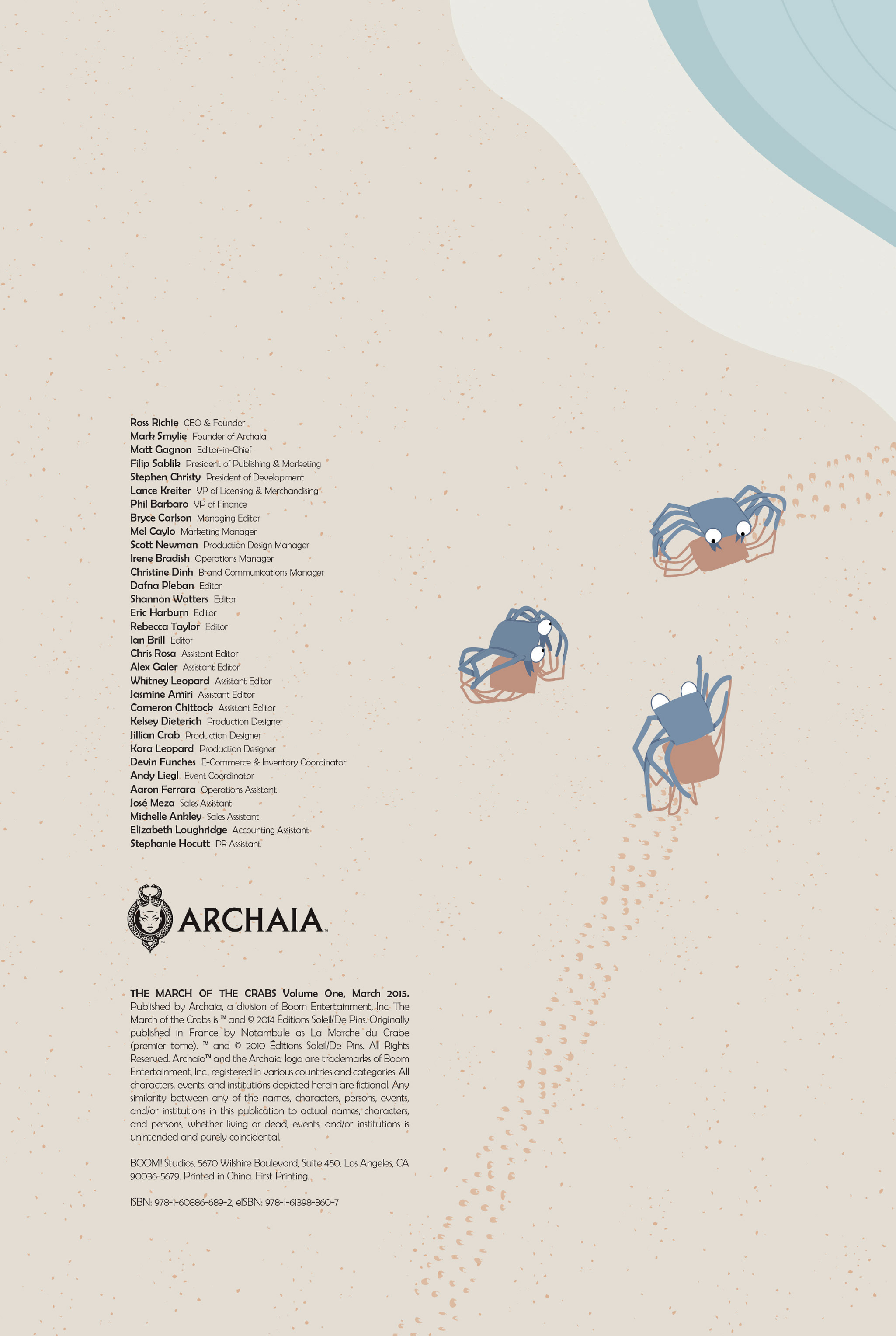 The March of the Crabs (2015-): Chapter 1 - Page 5