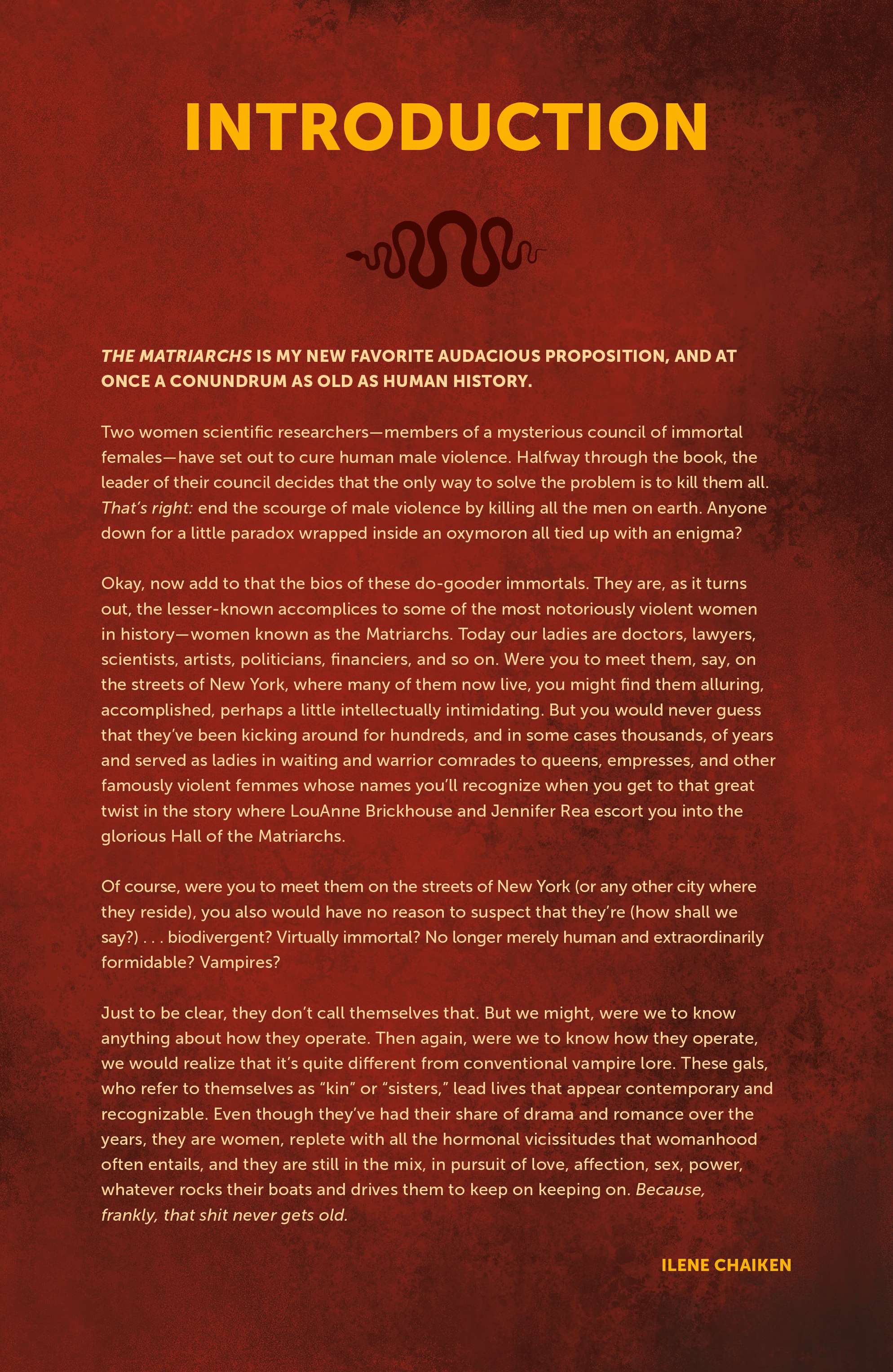The Matriarchs (2023): Chapter HC - Page 5