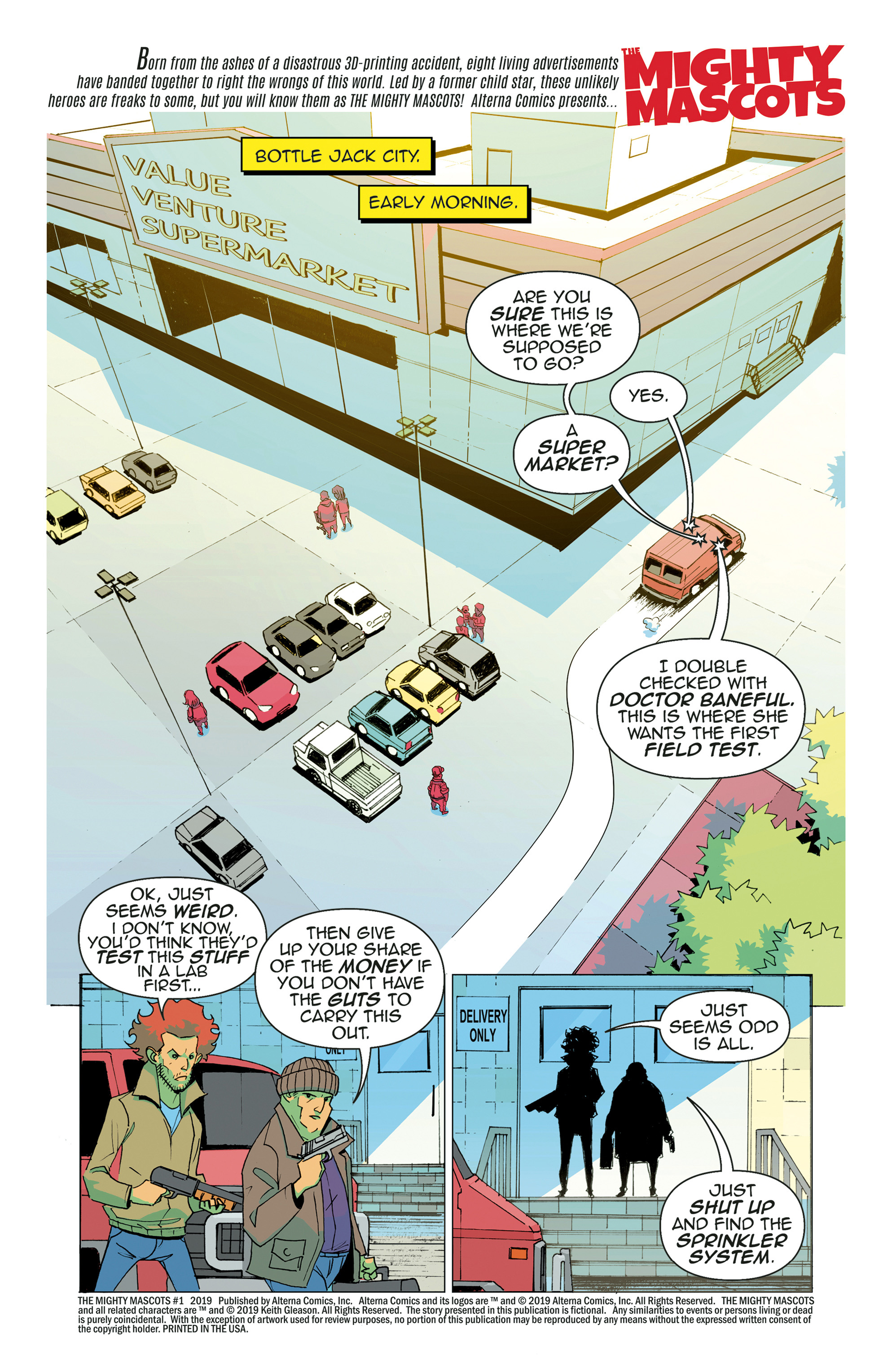 The Mighty Mascots (2019-): Chapter 1 - Page 2