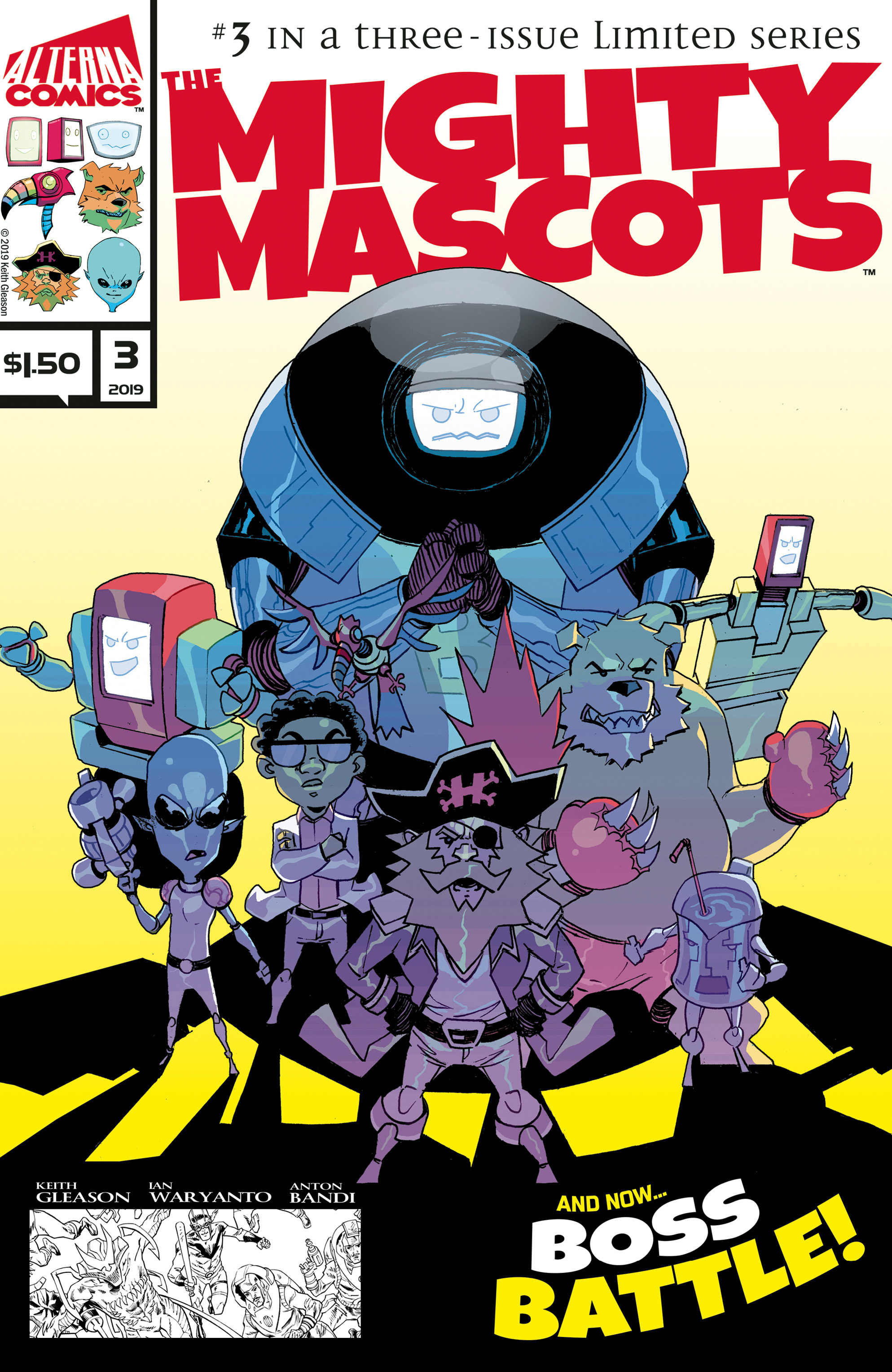 The Mighty Mascots (2019-): Chapter 3 - Page 1