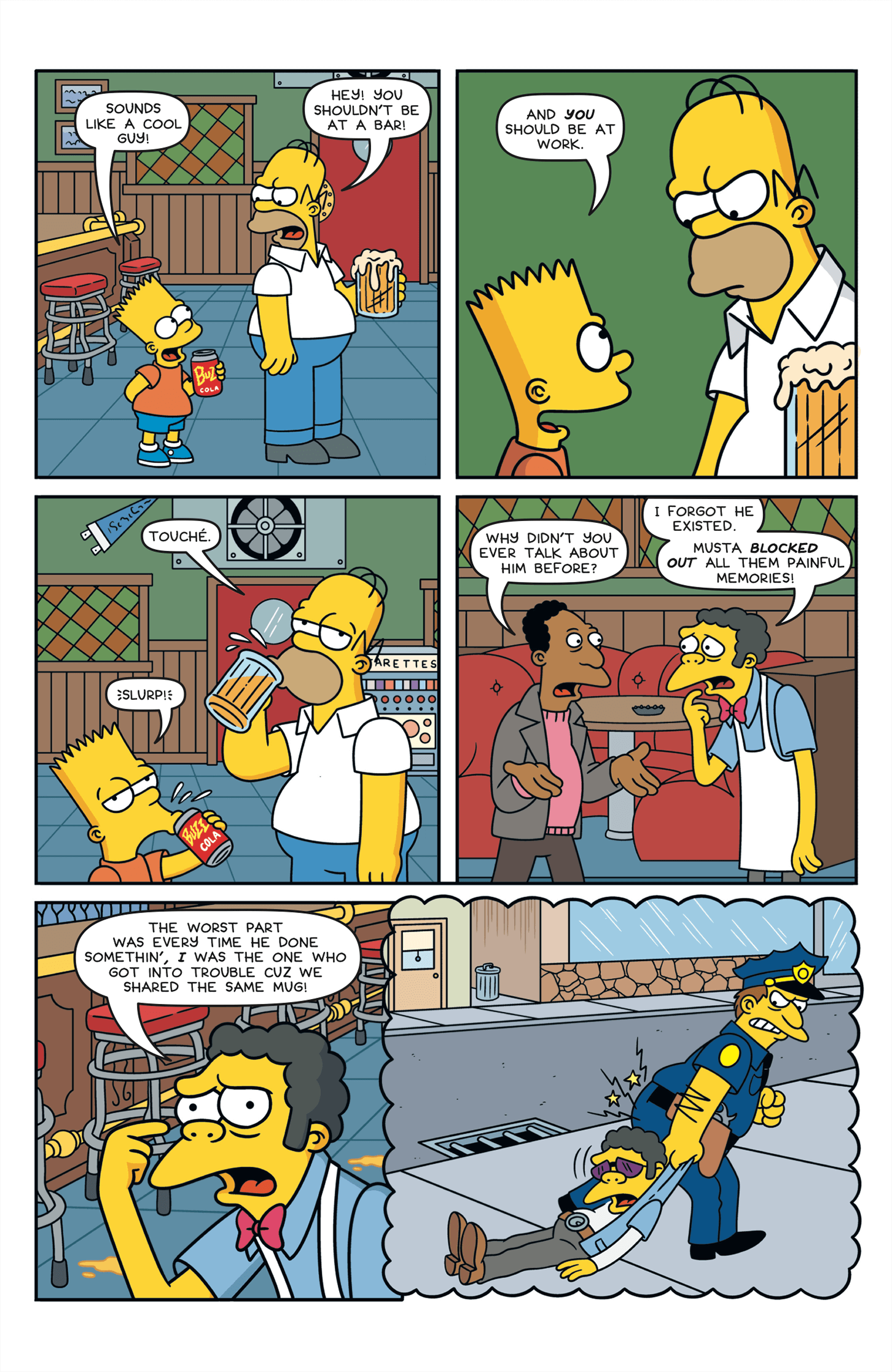 The Mighty Moe Szyzlak (2017): Chapter 1 - Page 4