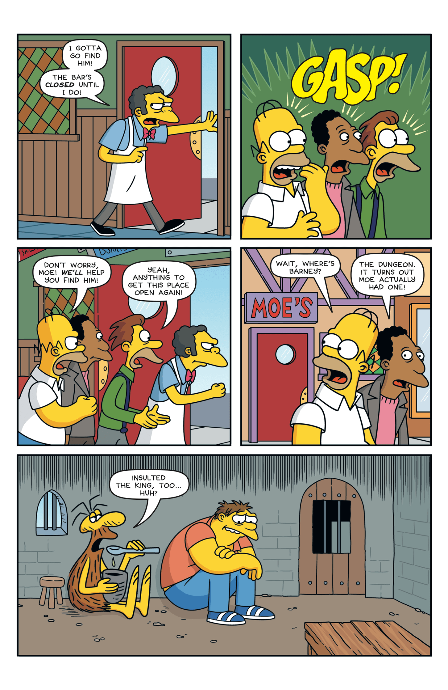 The Mighty Moe Szyzlak (2017): Chapter 1 - Page 5