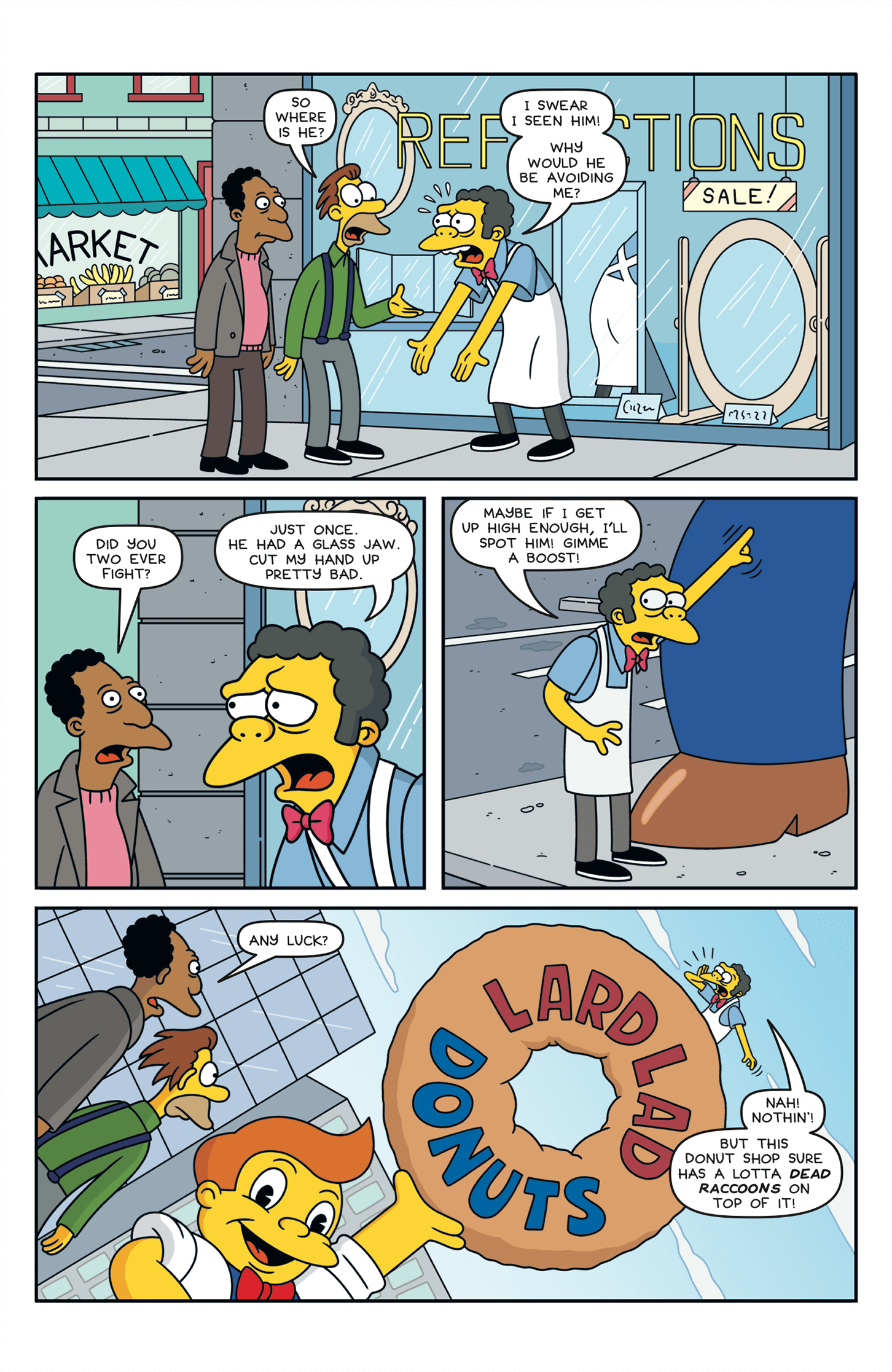 The Mighty Moe Szyzlak (2017): Chapter 1 - Page 8