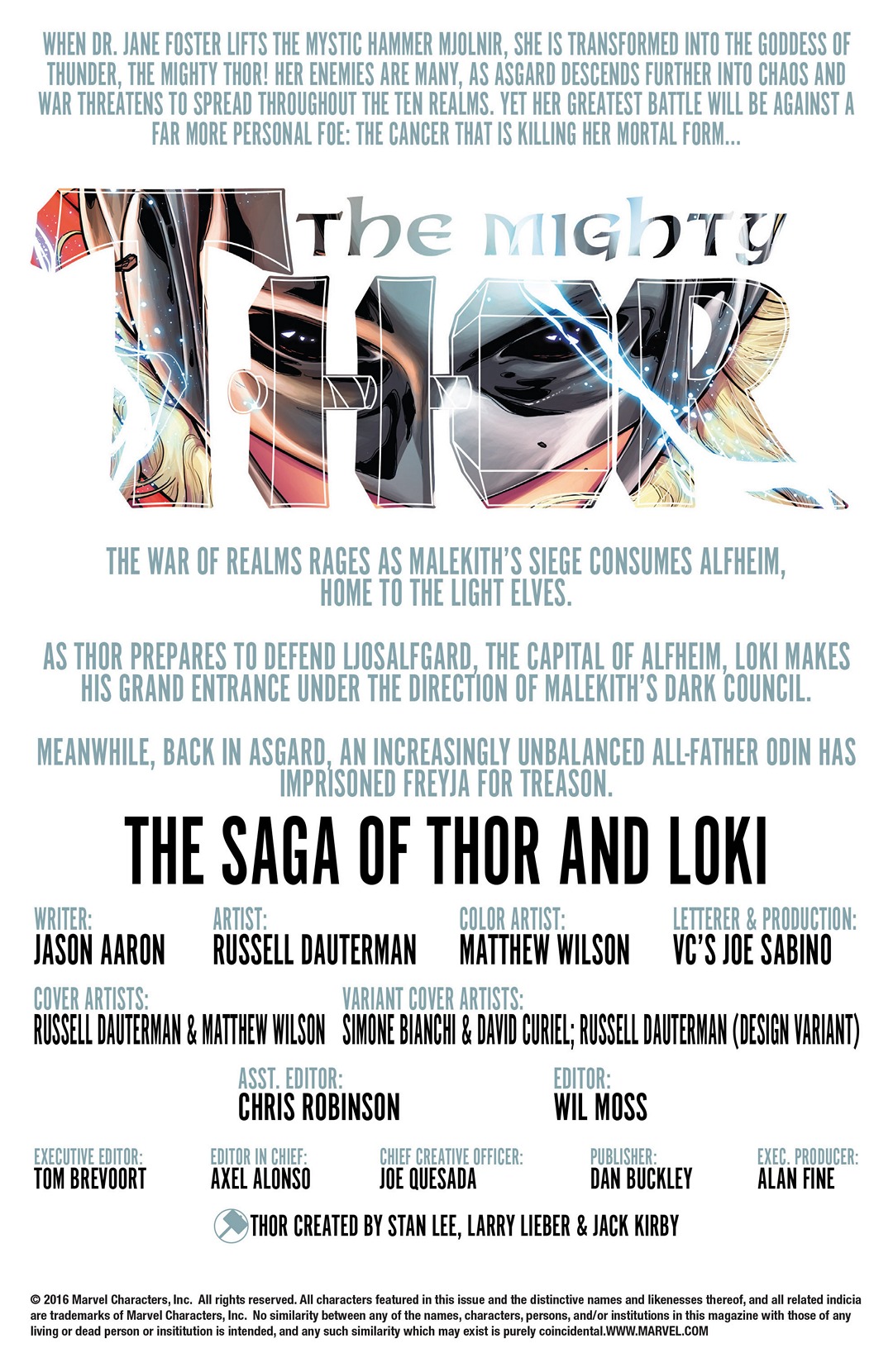 The Mighty Thor (2015-): Chapter 3 - Page 2