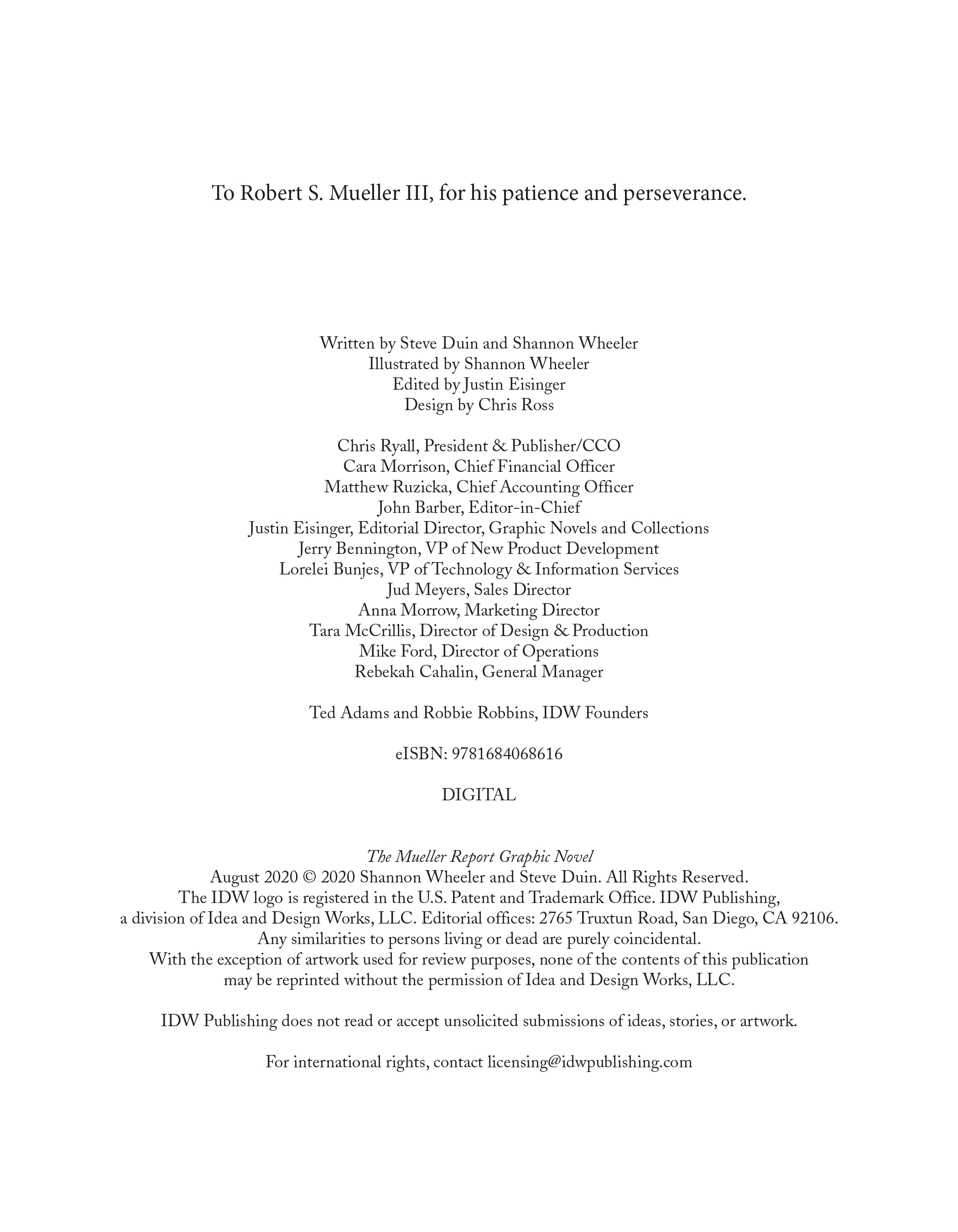 The Mueller Report Graphic Novel (2020): Chapter 1 - Page 4
