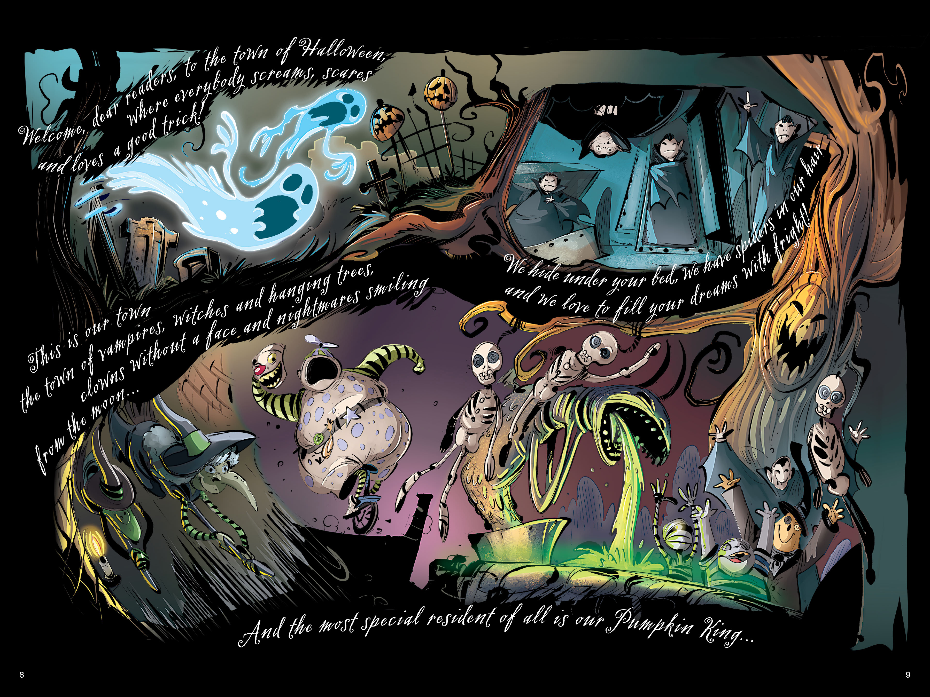 The Nightmare Before Christmas: The Story of the Movie in Comics (2020): Chapter 1 - Page 9