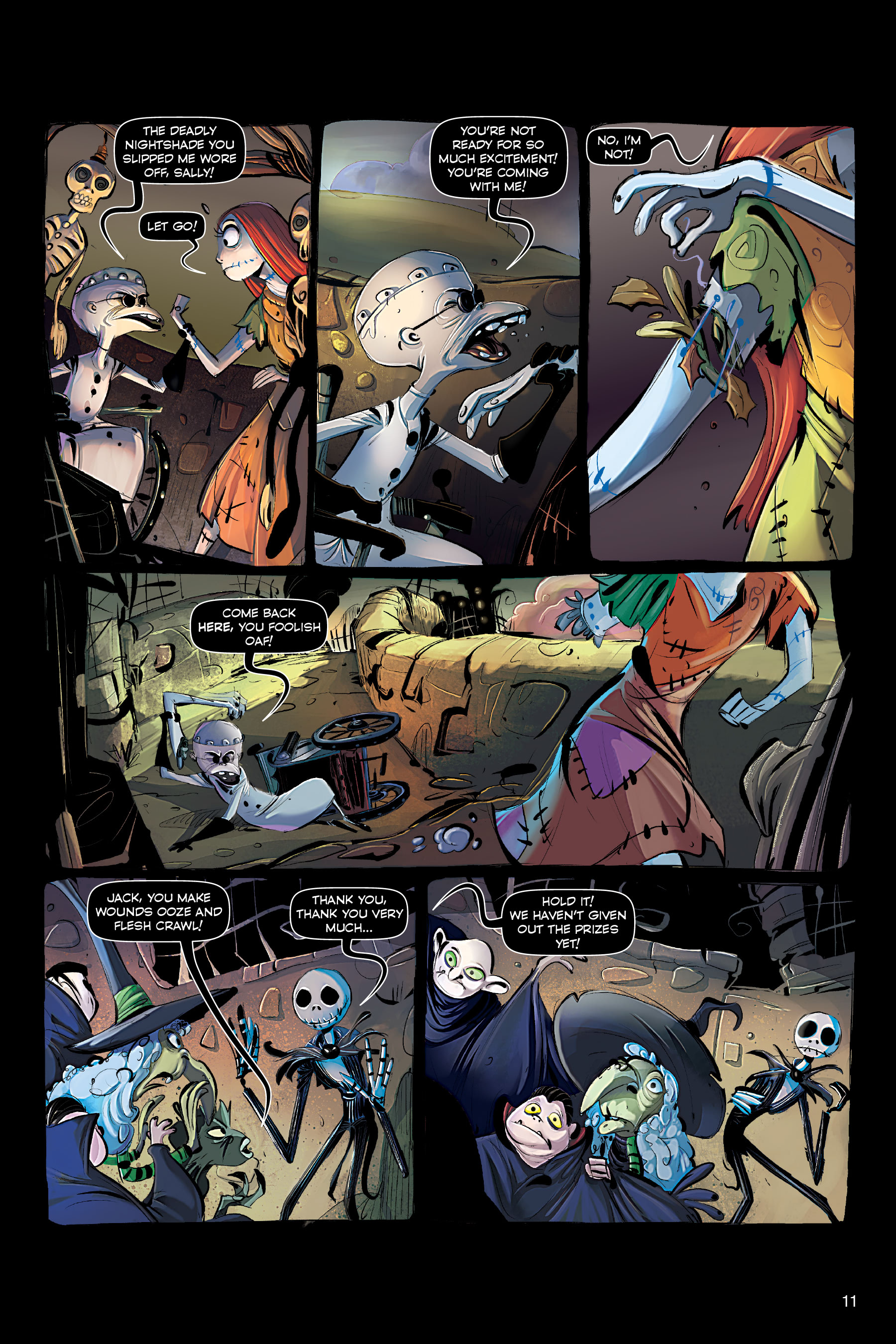 The Nightmare Before Christmas: The Story of the Movie in Comics (2020): Chapter 1 - Page 11