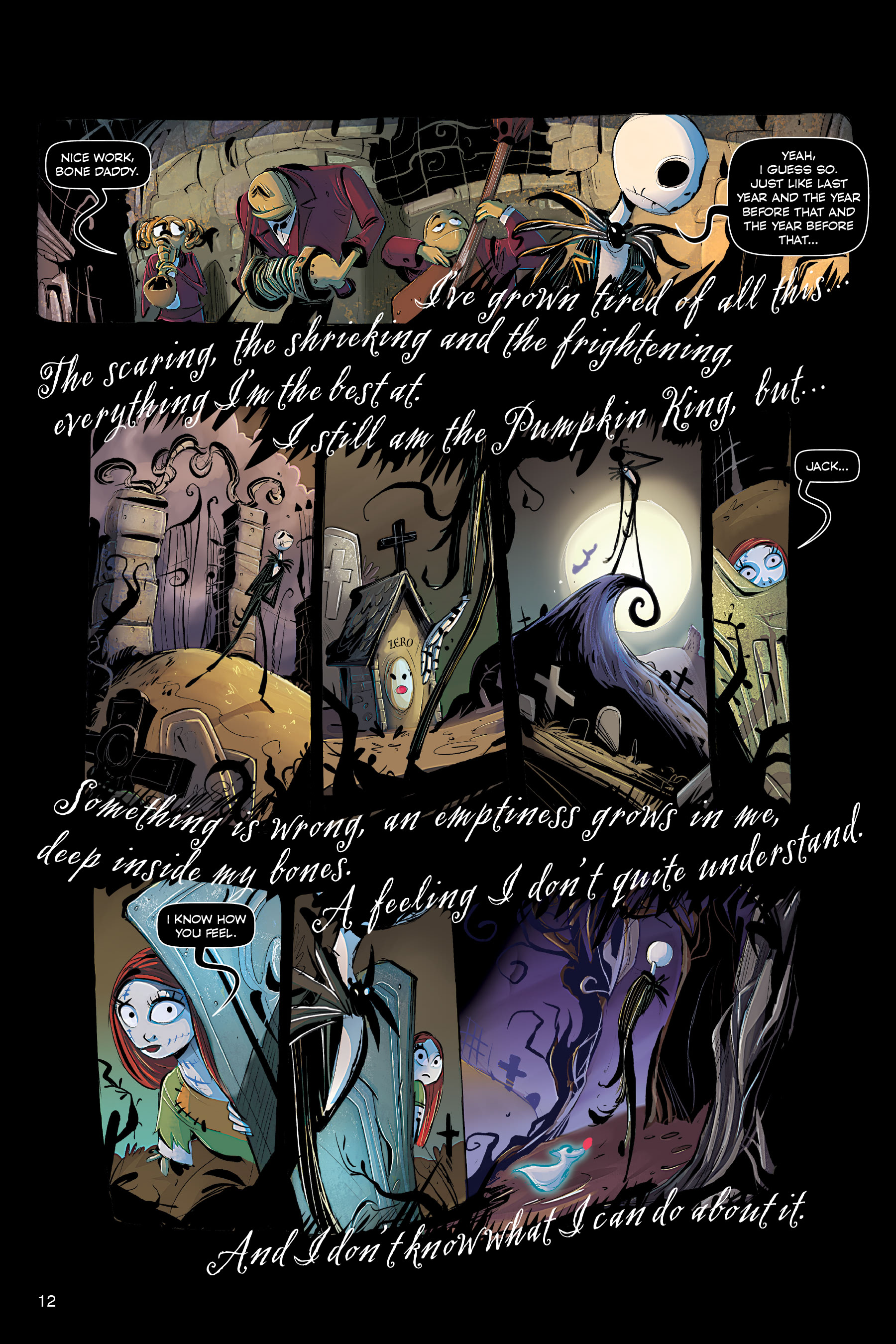The Nightmare Before Christmas: The Story of the Movie in Comics (2020): Chapter 1 - Page 12