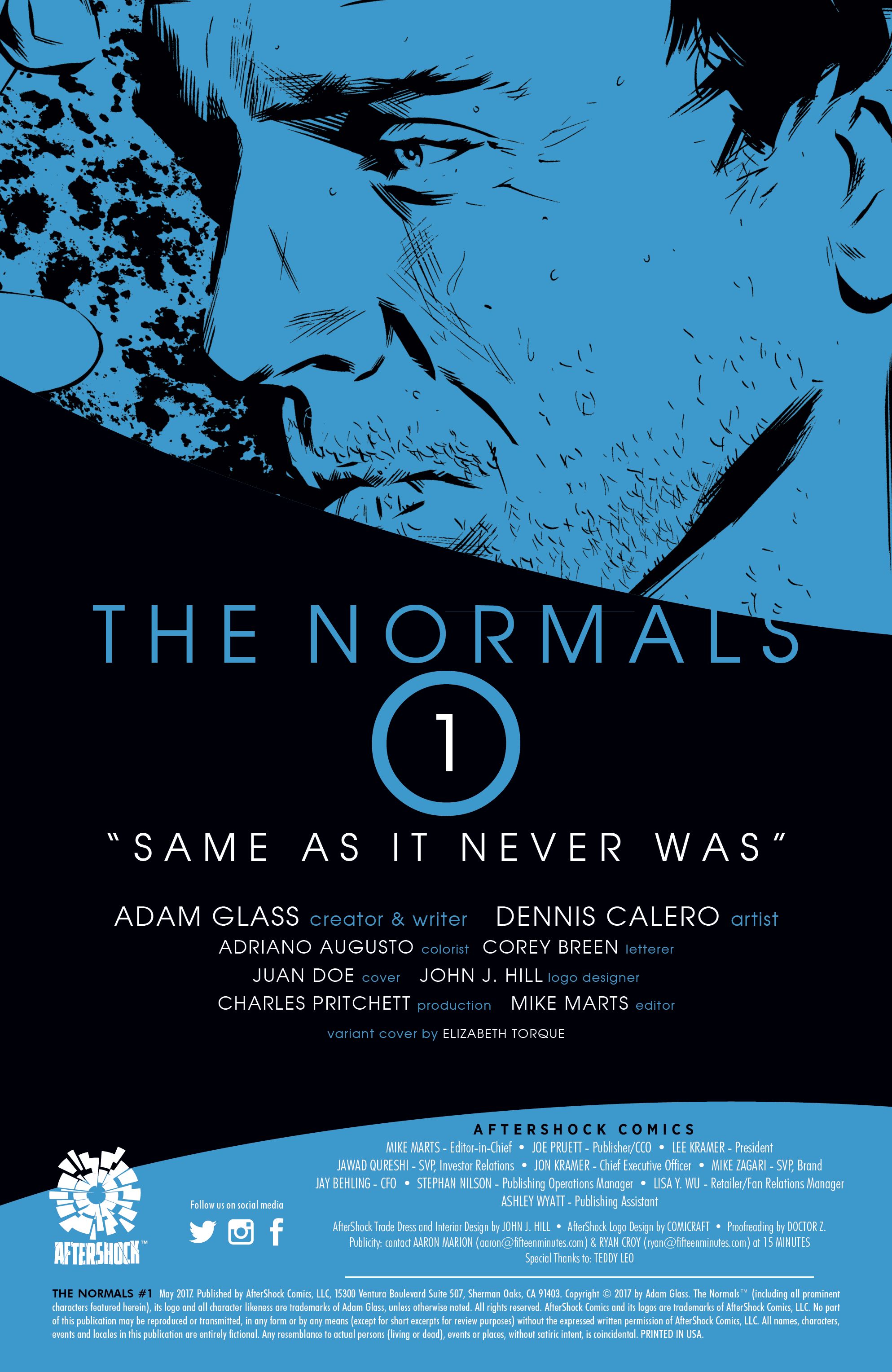 The Normals (2017): Chapter 1 - Page 2