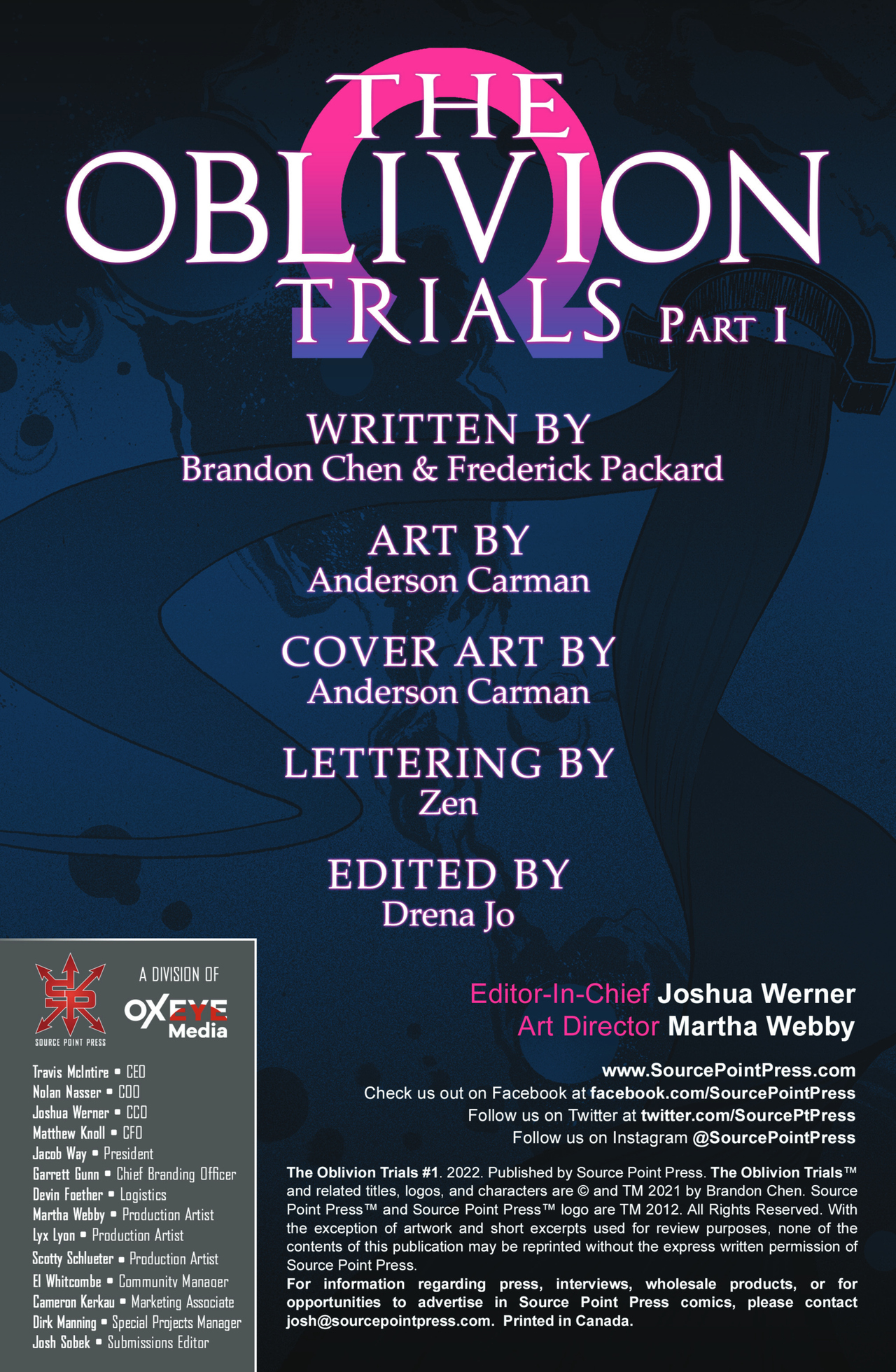 The Oblivion Trials (2022-): Chapter 1 - Page 2