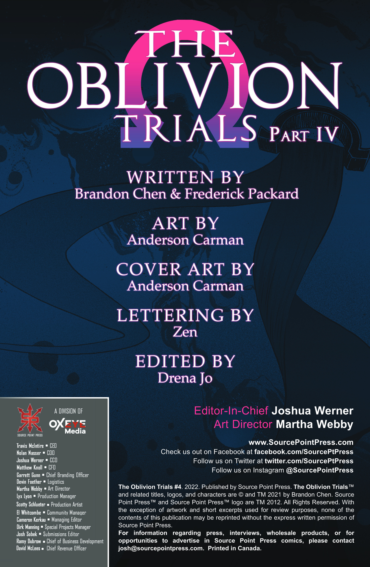 The Oblivion Trials (2022-): Chapter 4 - Page 2