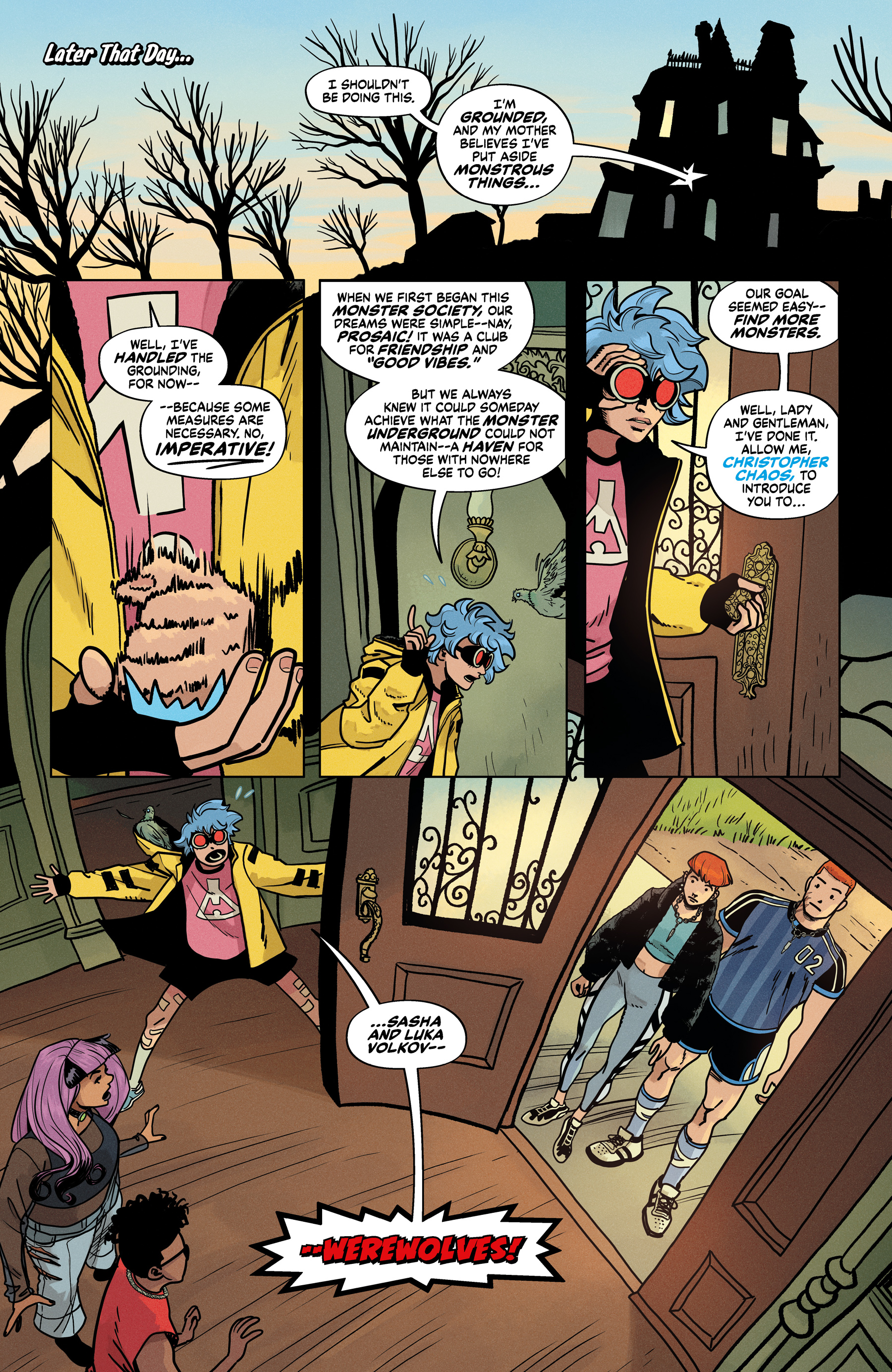 The Oddly Pedestrian Life of Christopher Chaos (2023-): Chapter 12 - Page 4