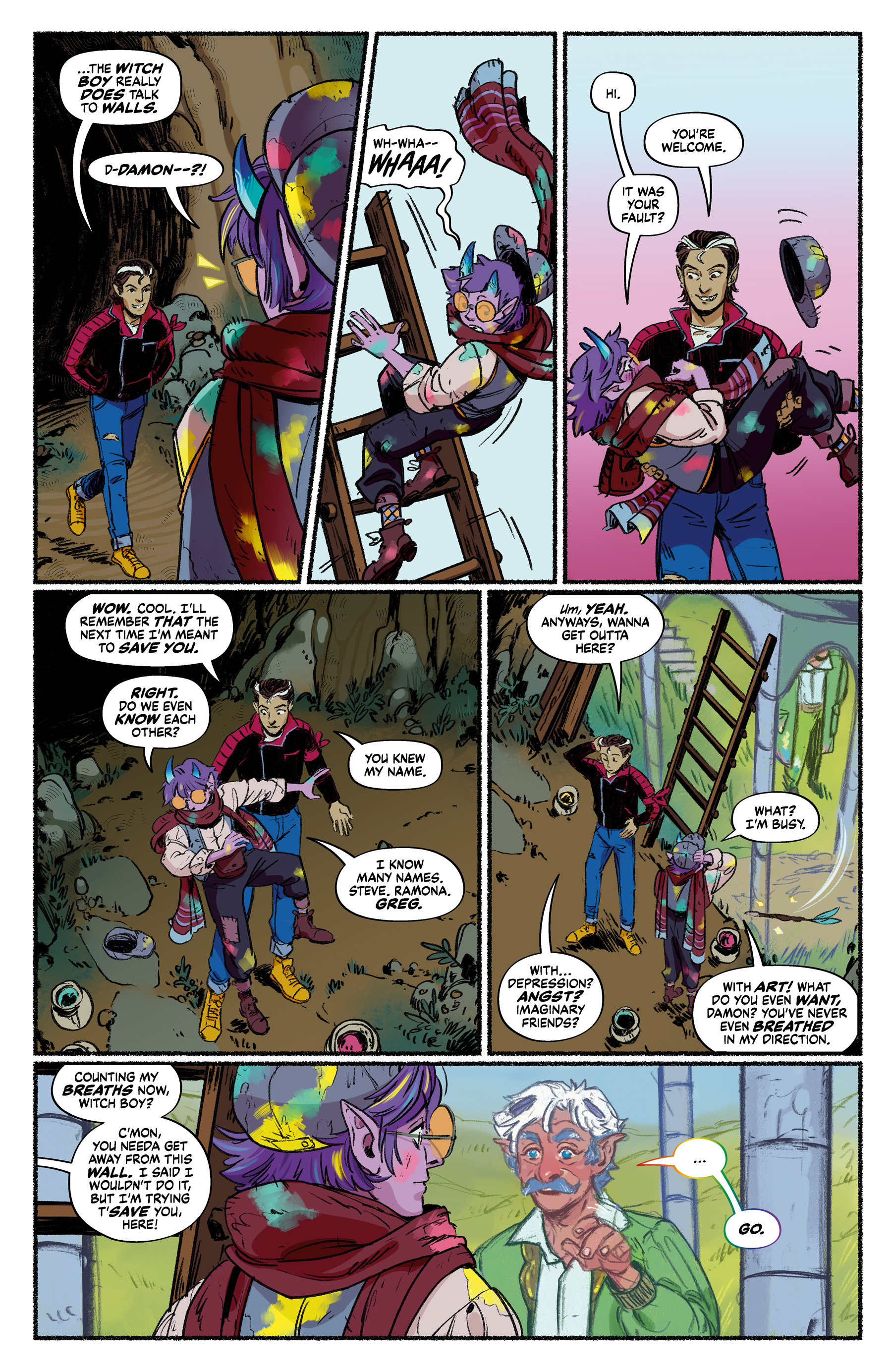 The Oddly Pedestrian Life of Christopher Chaos (2023-): Chapter 14 - Page 11