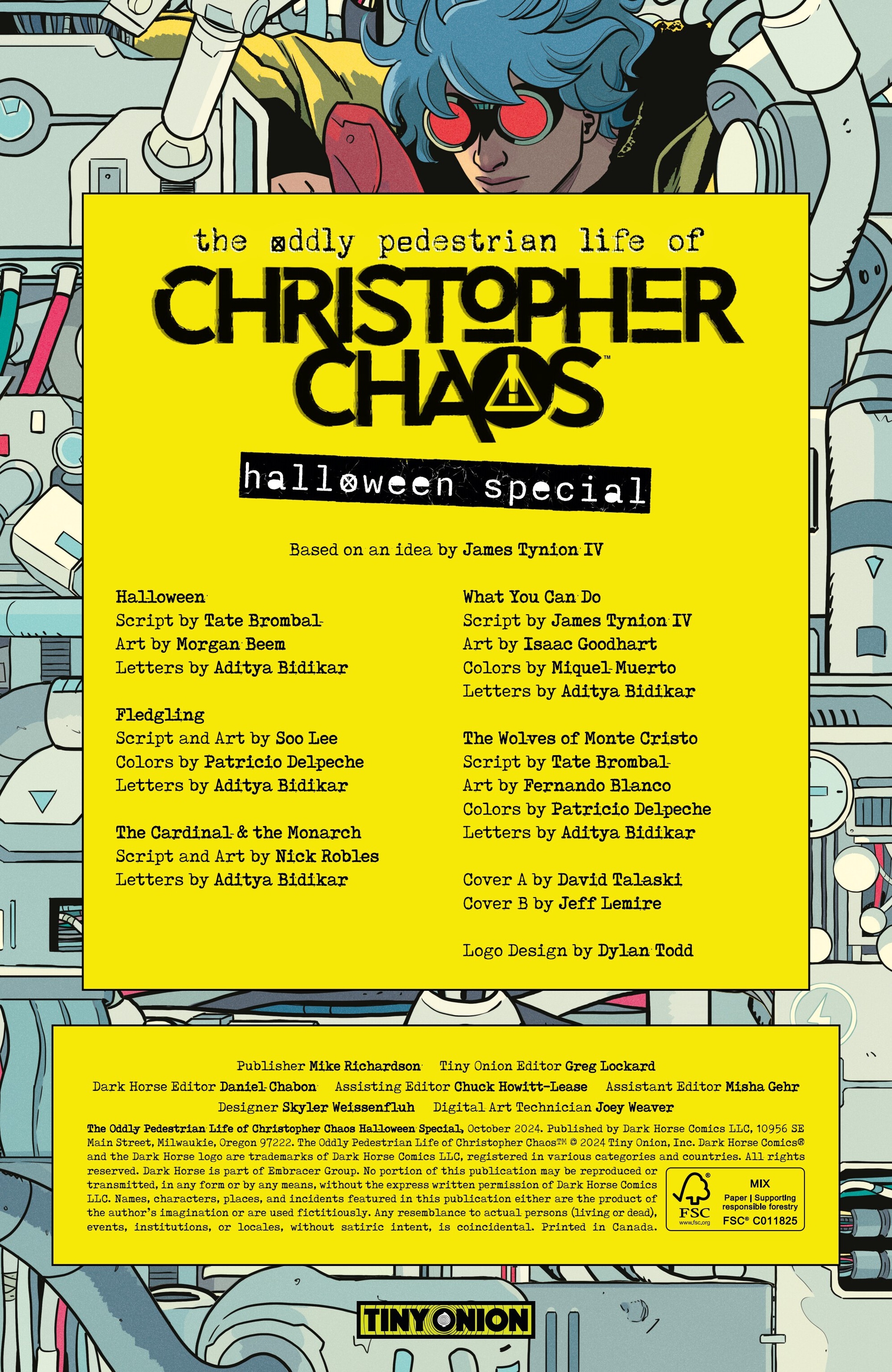 The Oddly Pedestrian Life of Christopher Chaos (2023-): Chapter HalloweenSpecial - Page 2