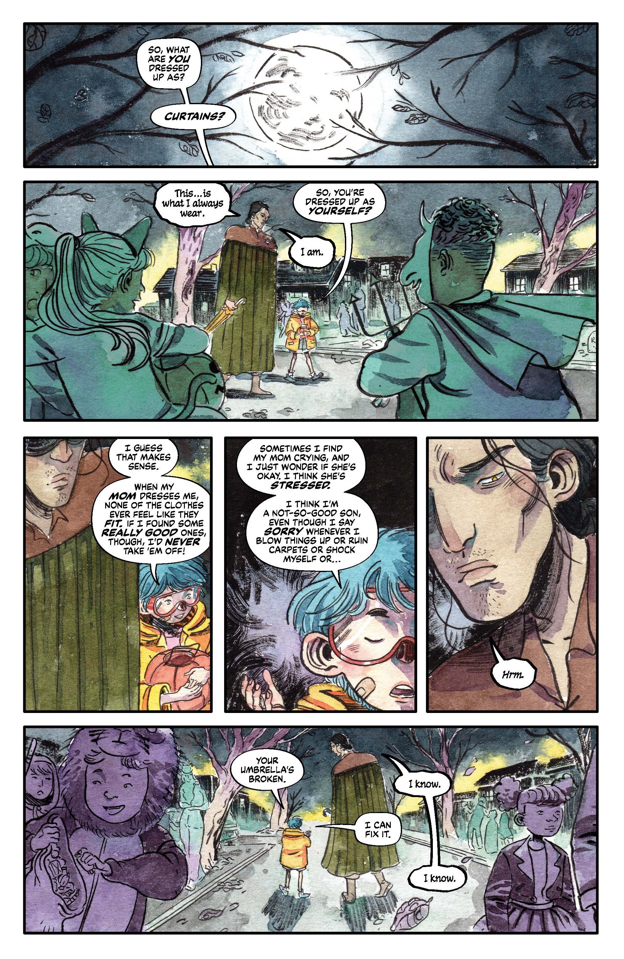 The Oddly Pedestrian Life of Christopher Chaos (2023-): Chapter HalloweenSpecial - Page 5