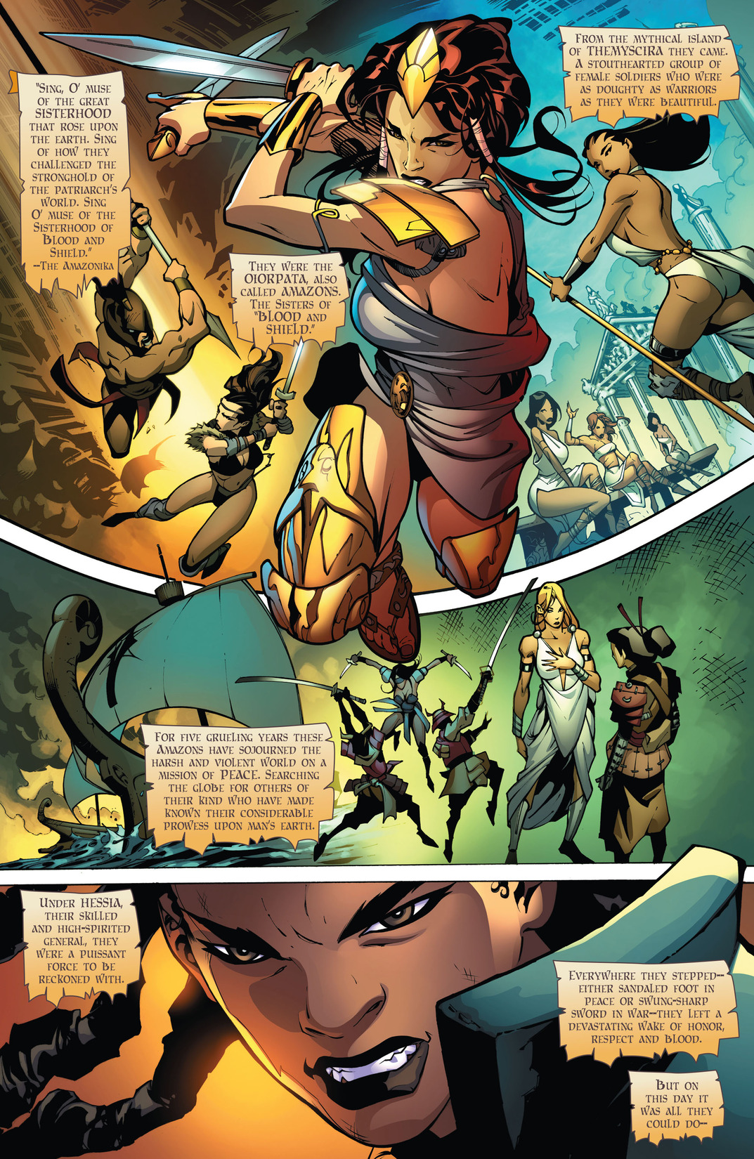 The Odyssey of the Amazons (2017-): Chapter 1 - Page 4