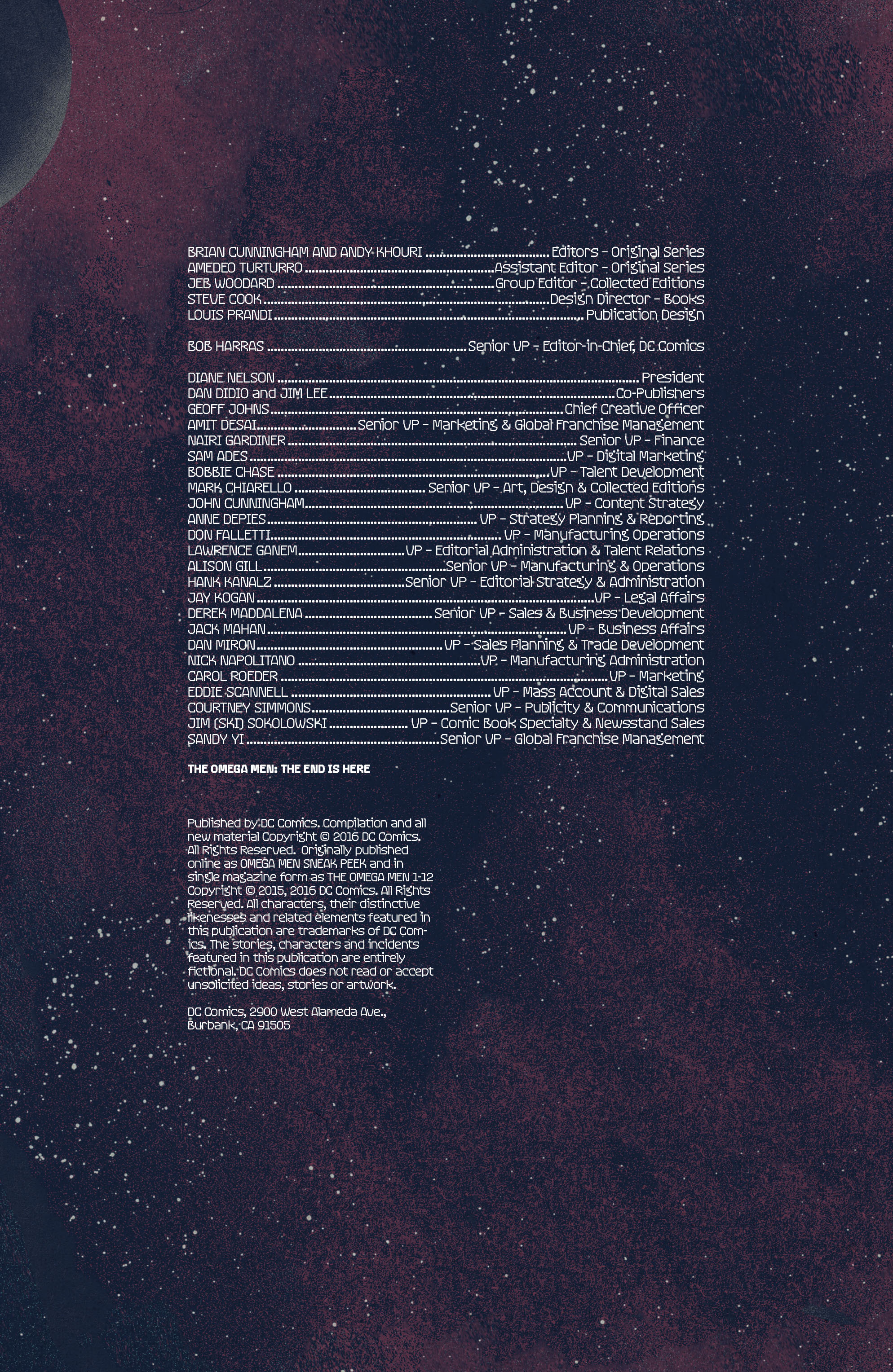 The Omega Men: The End is Here (2016): Chapter 1 - Page 4