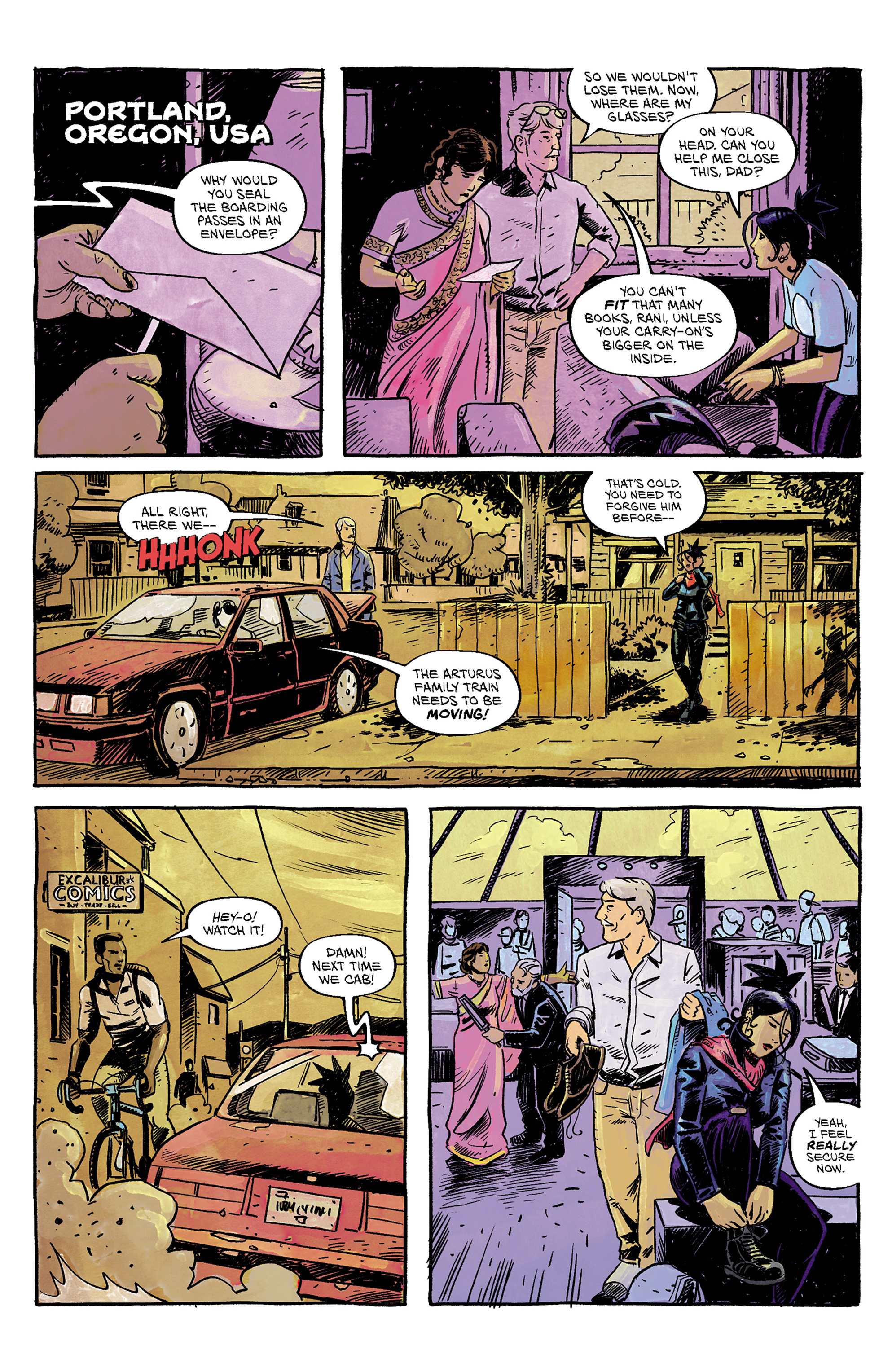 The Once And Future Queen (2017): Chapter 1 - Page 3