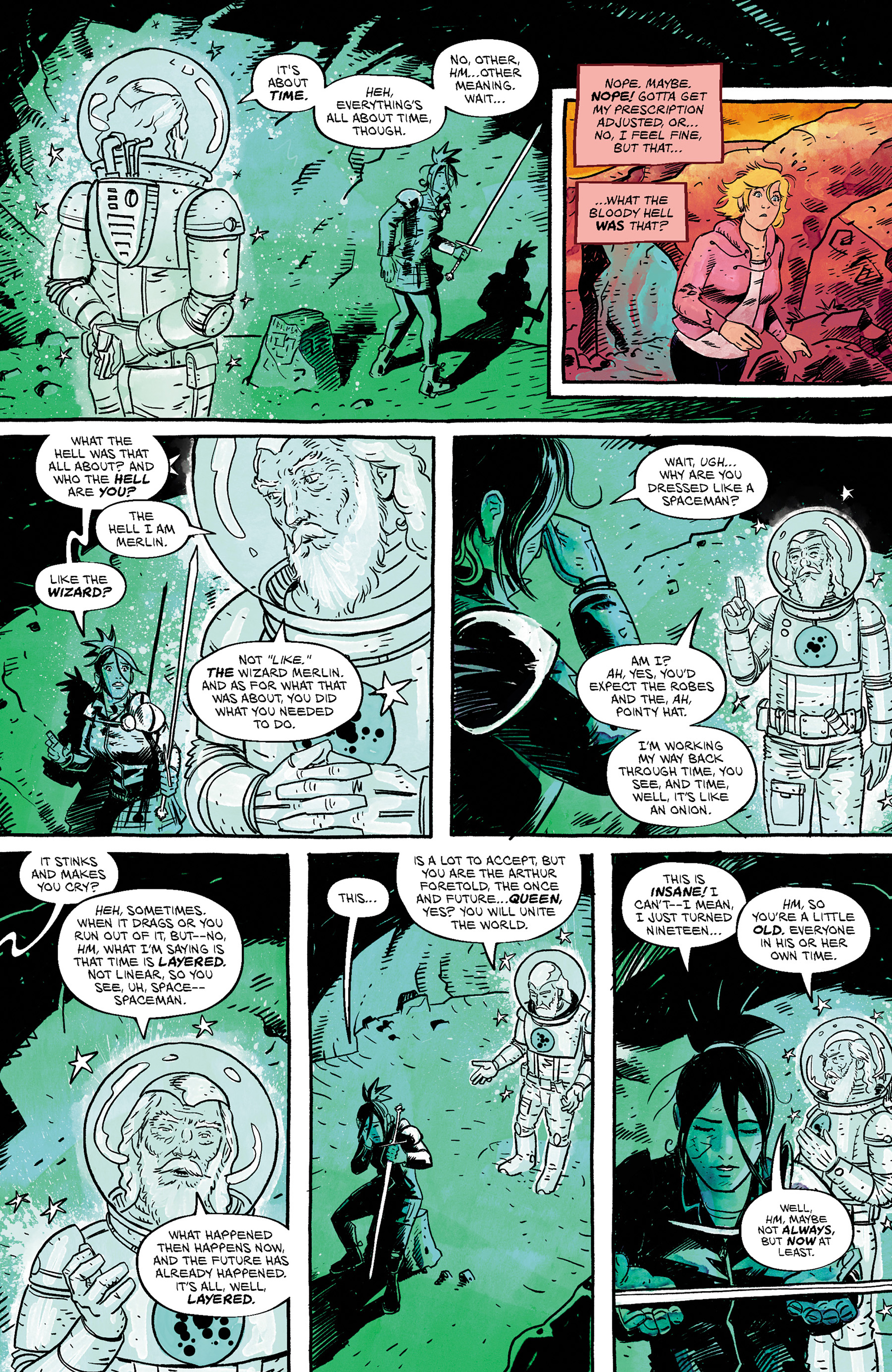 The Once And Future Queen (2017): Chapter 1 - Page 12