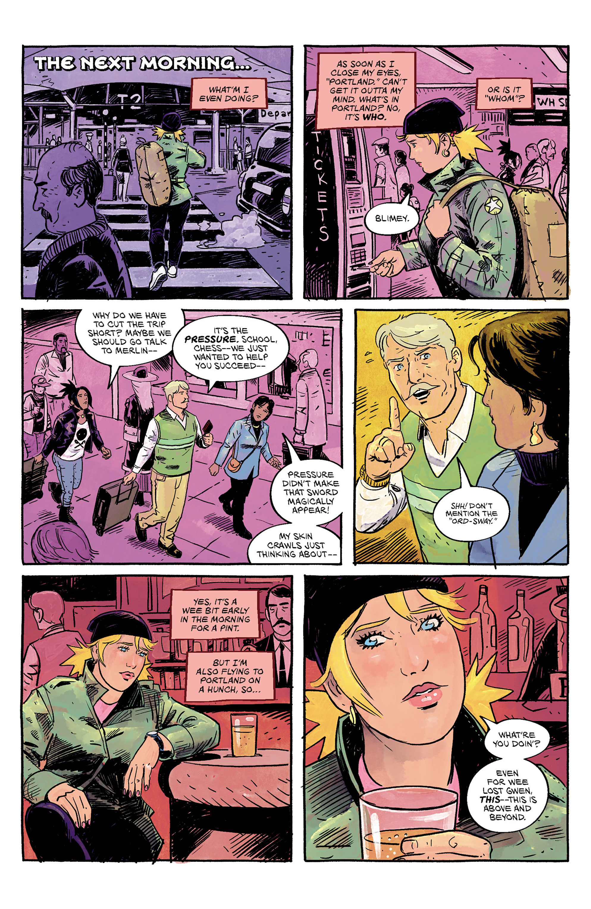 The Once And Future Queen (2017): Chapter 1 - Page 16