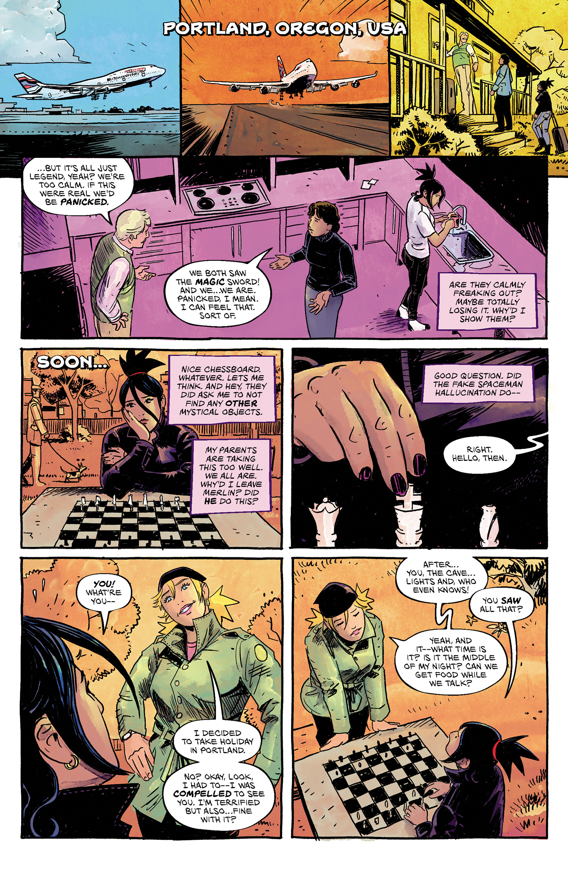 The Once And Future Queen (2017): Chapter 1 - Page 17