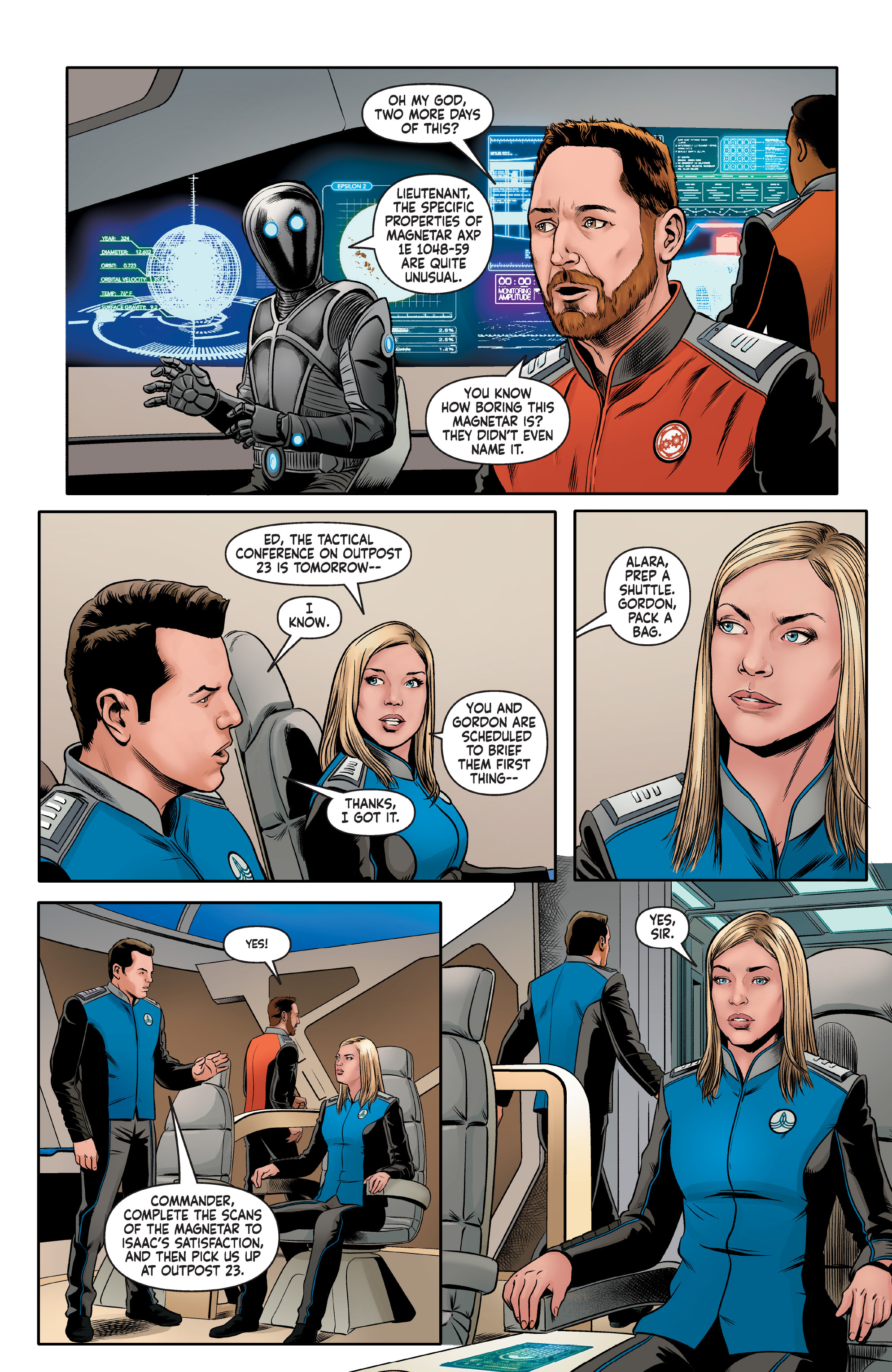 The Orville (2019-): Chapter 1 - Page 5