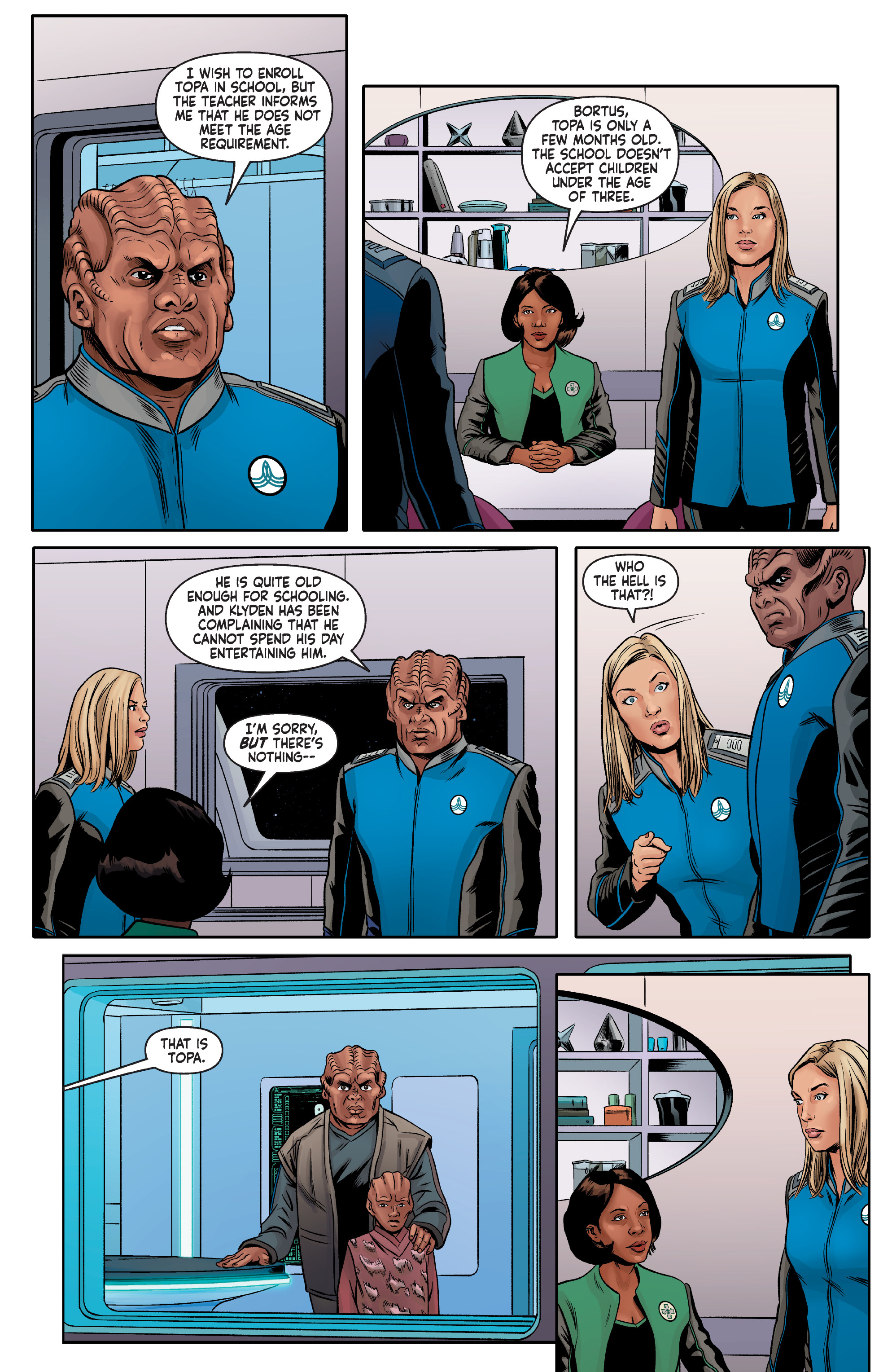 The Orville (2019-): Chapter 1 - Page 10