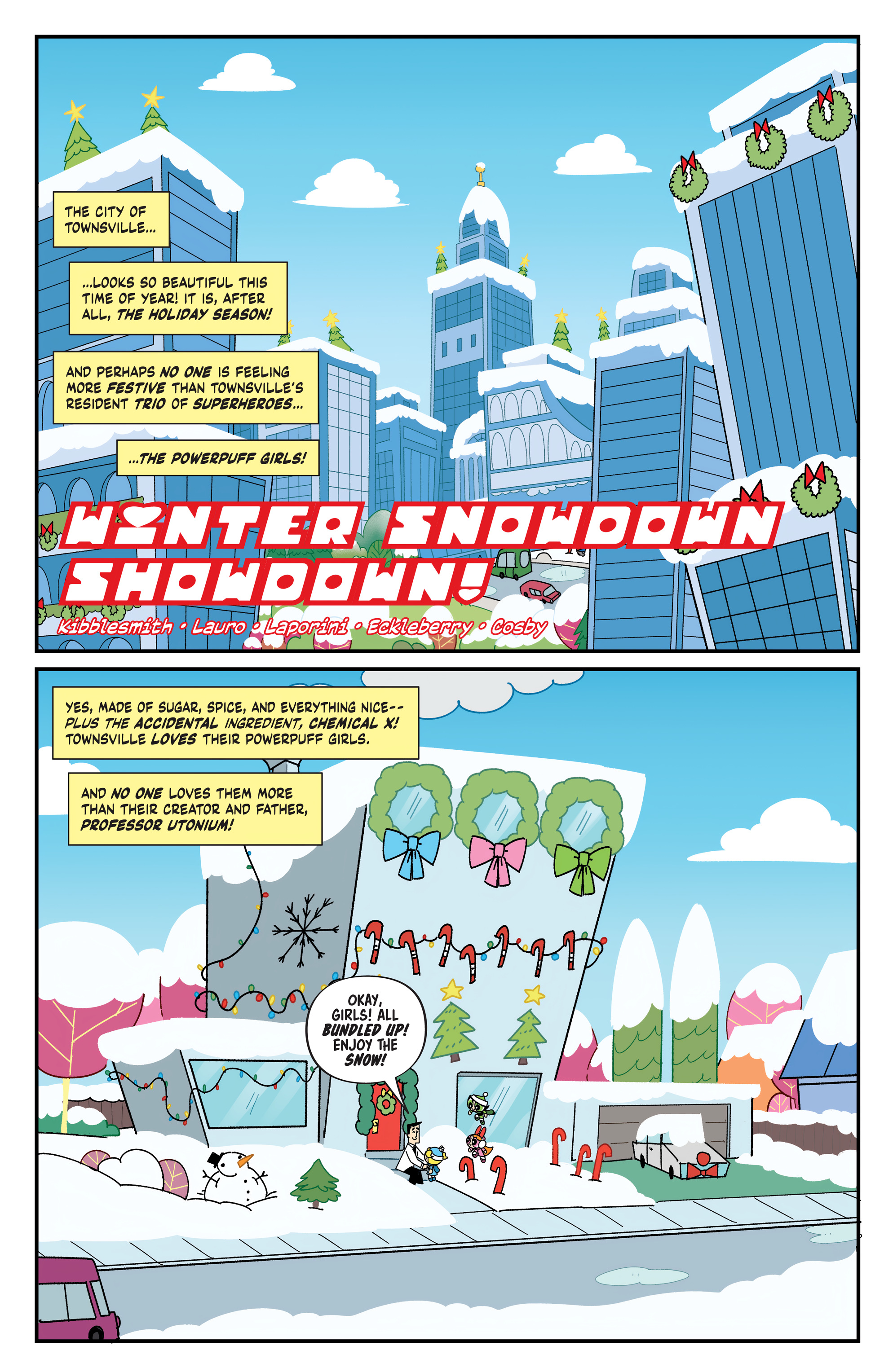 The Powerpuff Girls: Winter Snowdown Showdown (2024-): Chapter 1 - Page 5