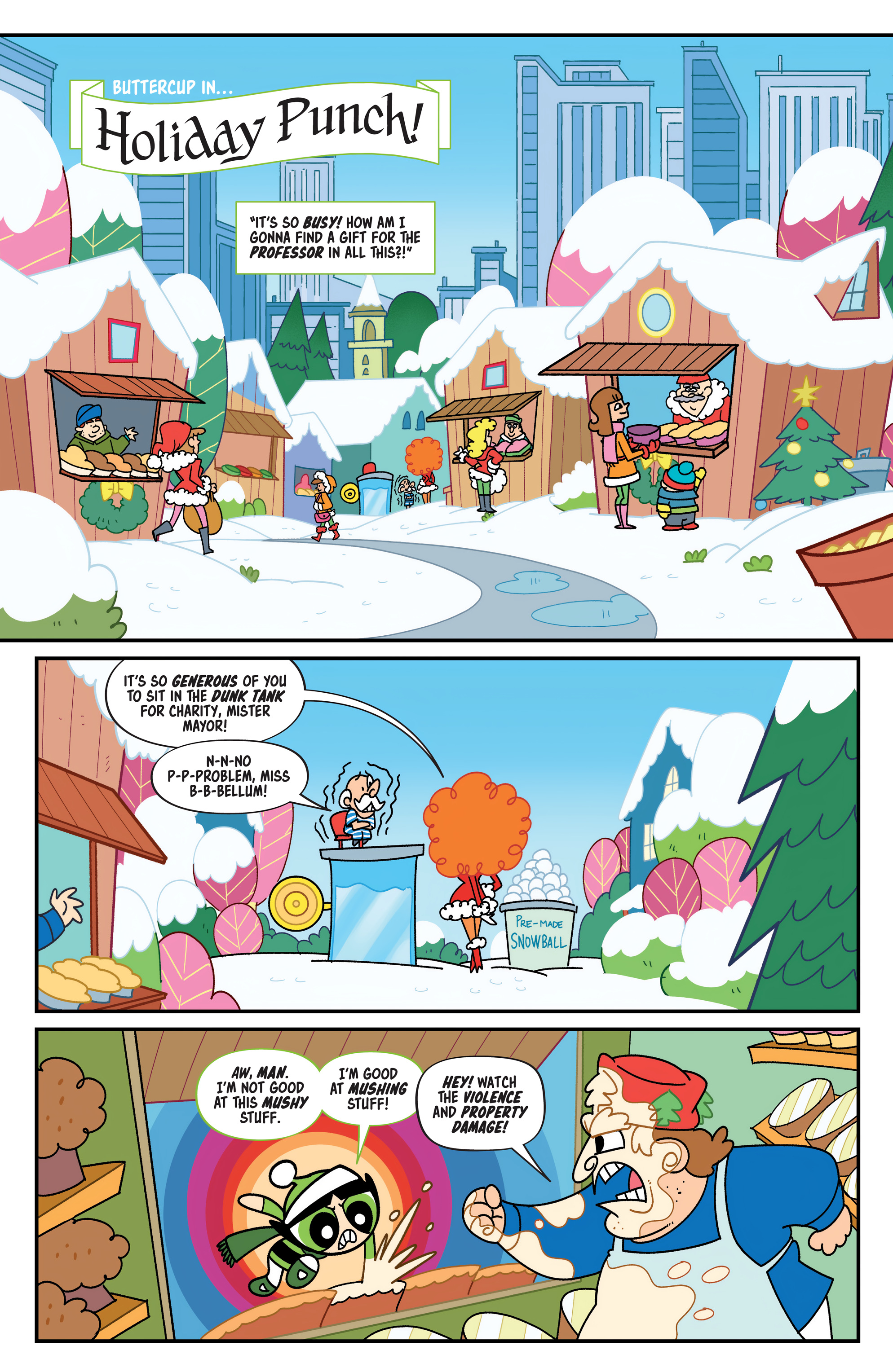 The Powerpuff Girls: Winter Snowdown Showdown (2024-): Chapter 1 - Page 14