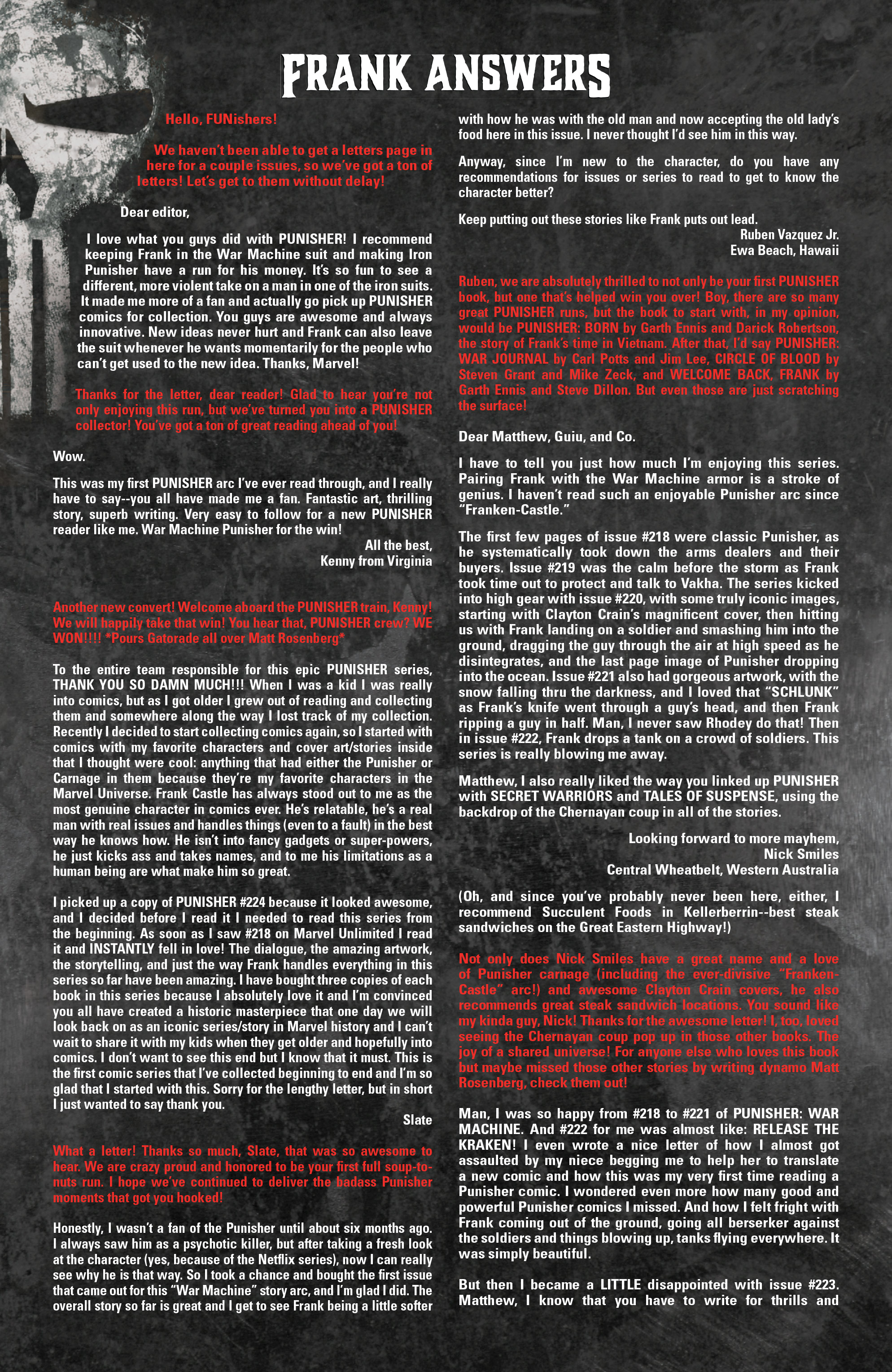The Punisher (2016-): Chapter 227 - Page 22