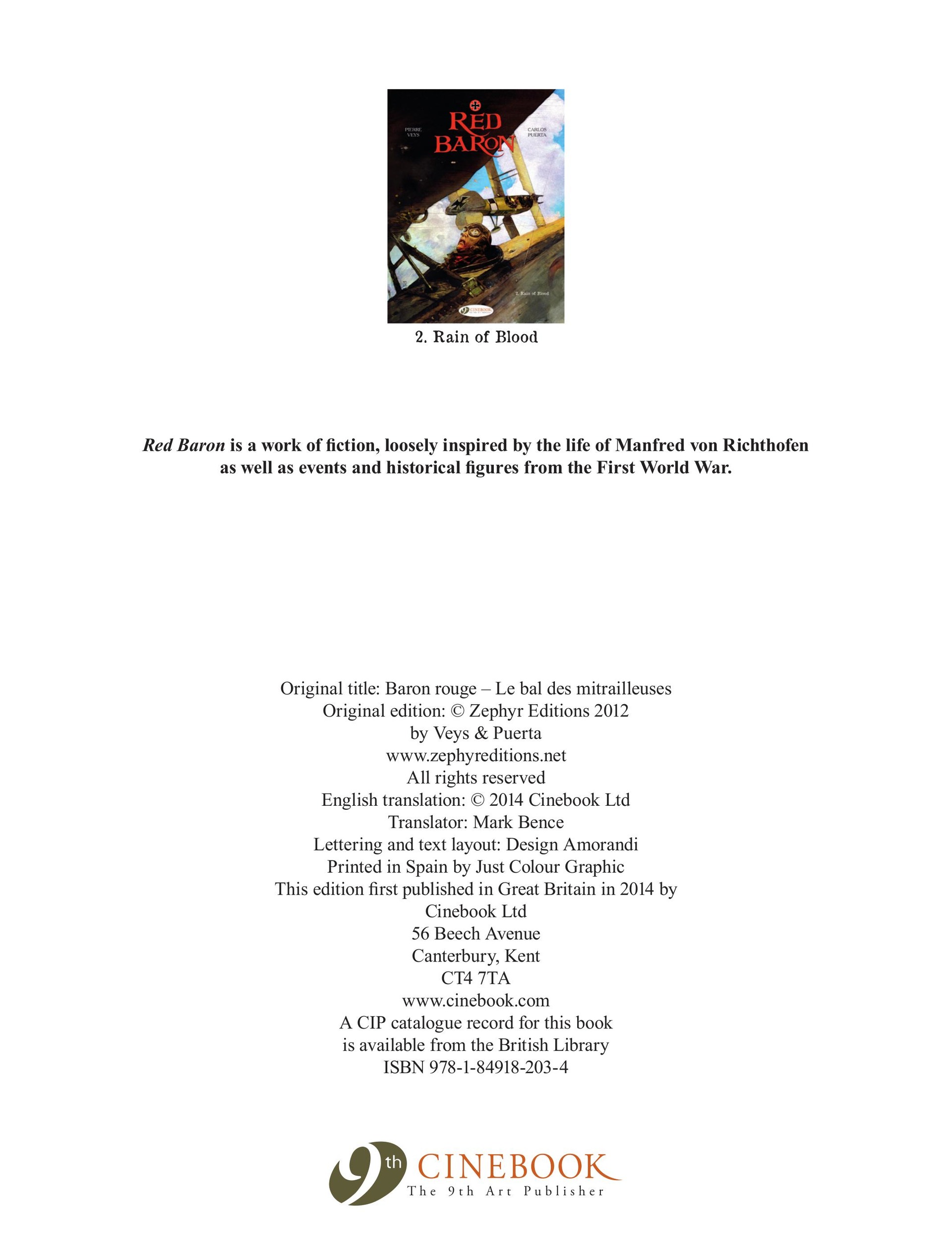 The Red Baron (2014-2015): Chapter 1 - Page 4