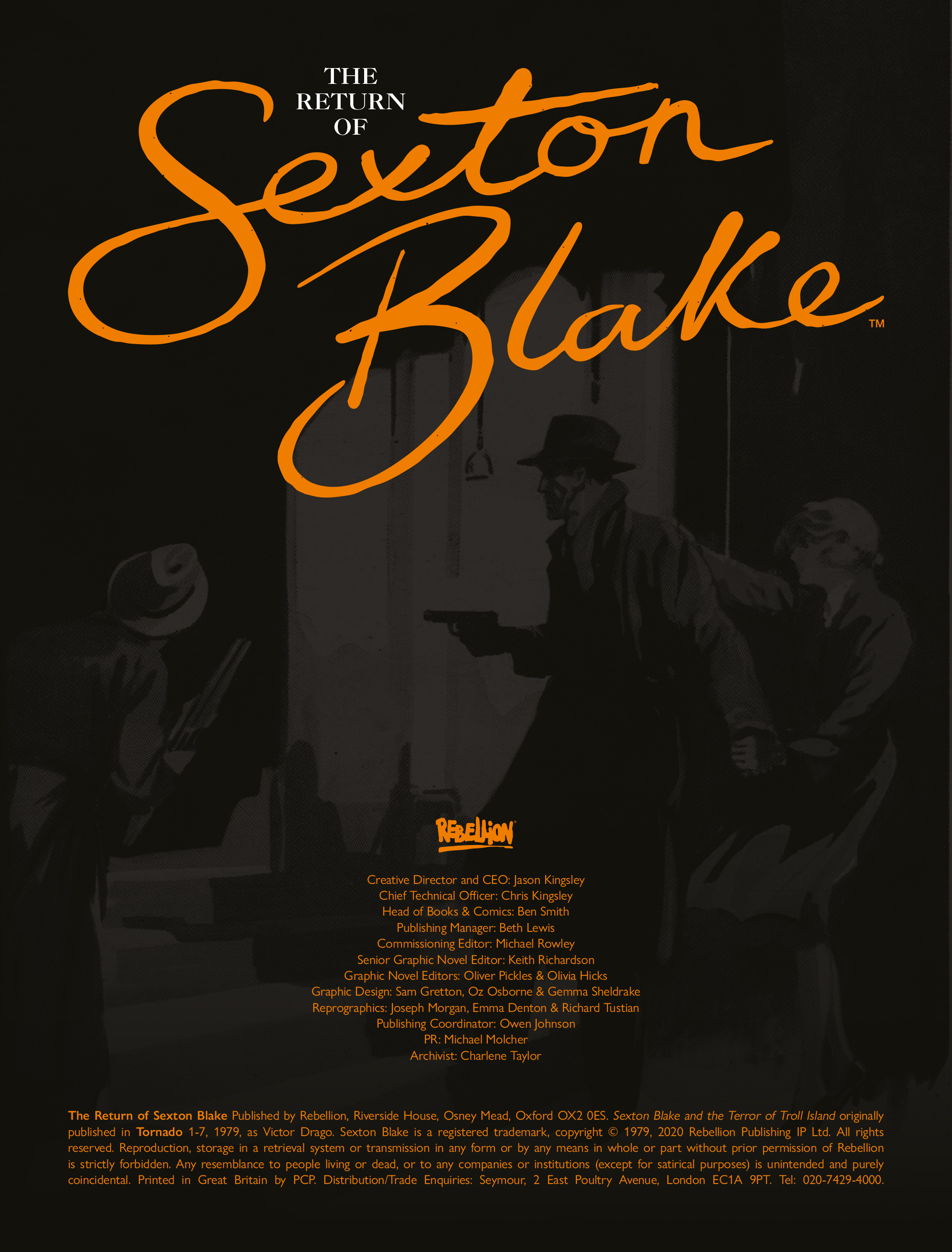 The Return of Sexton Blake (2020): Chapter 1 - Page 2