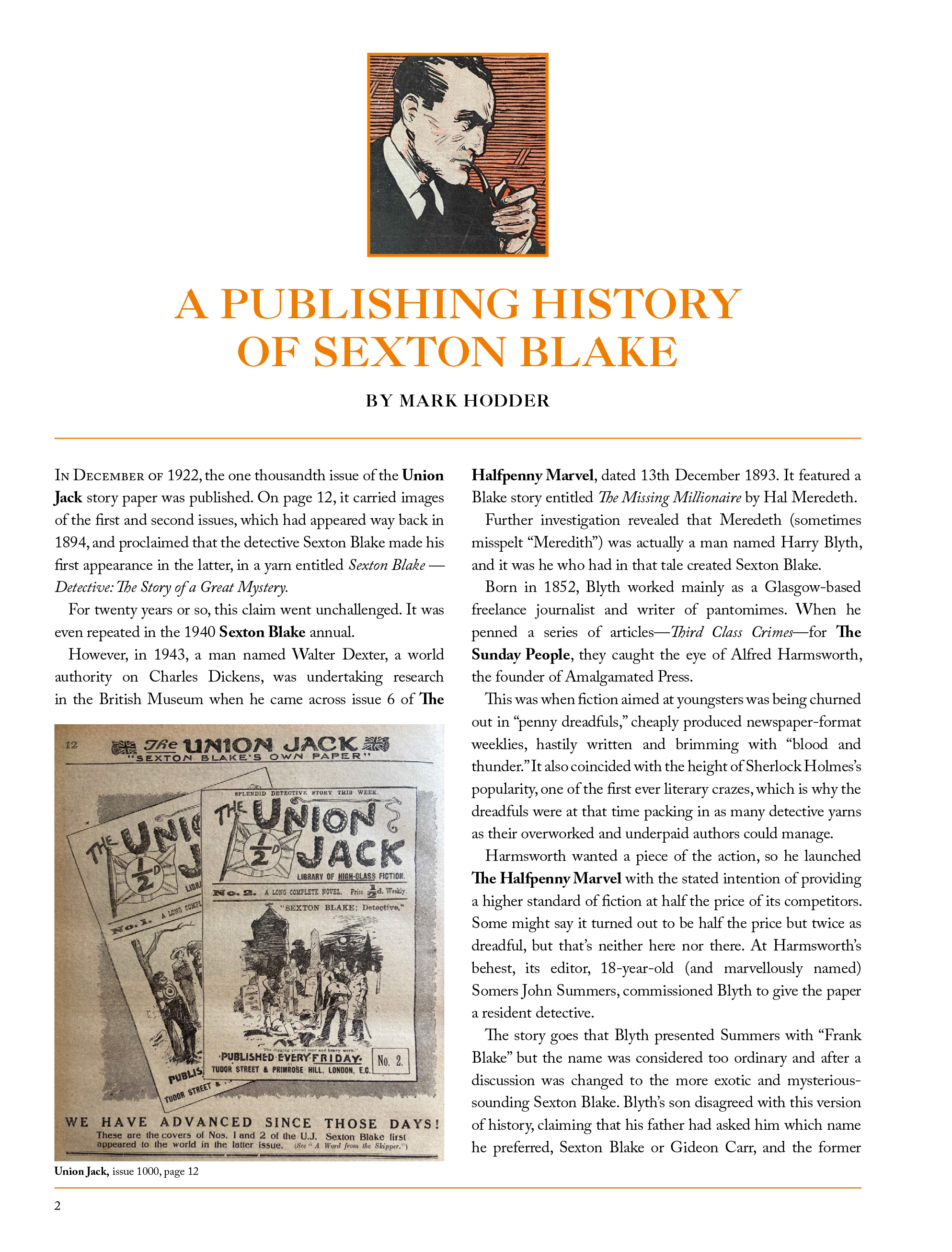 The Return of Sexton Blake (2020): Chapter 1 - Page 4