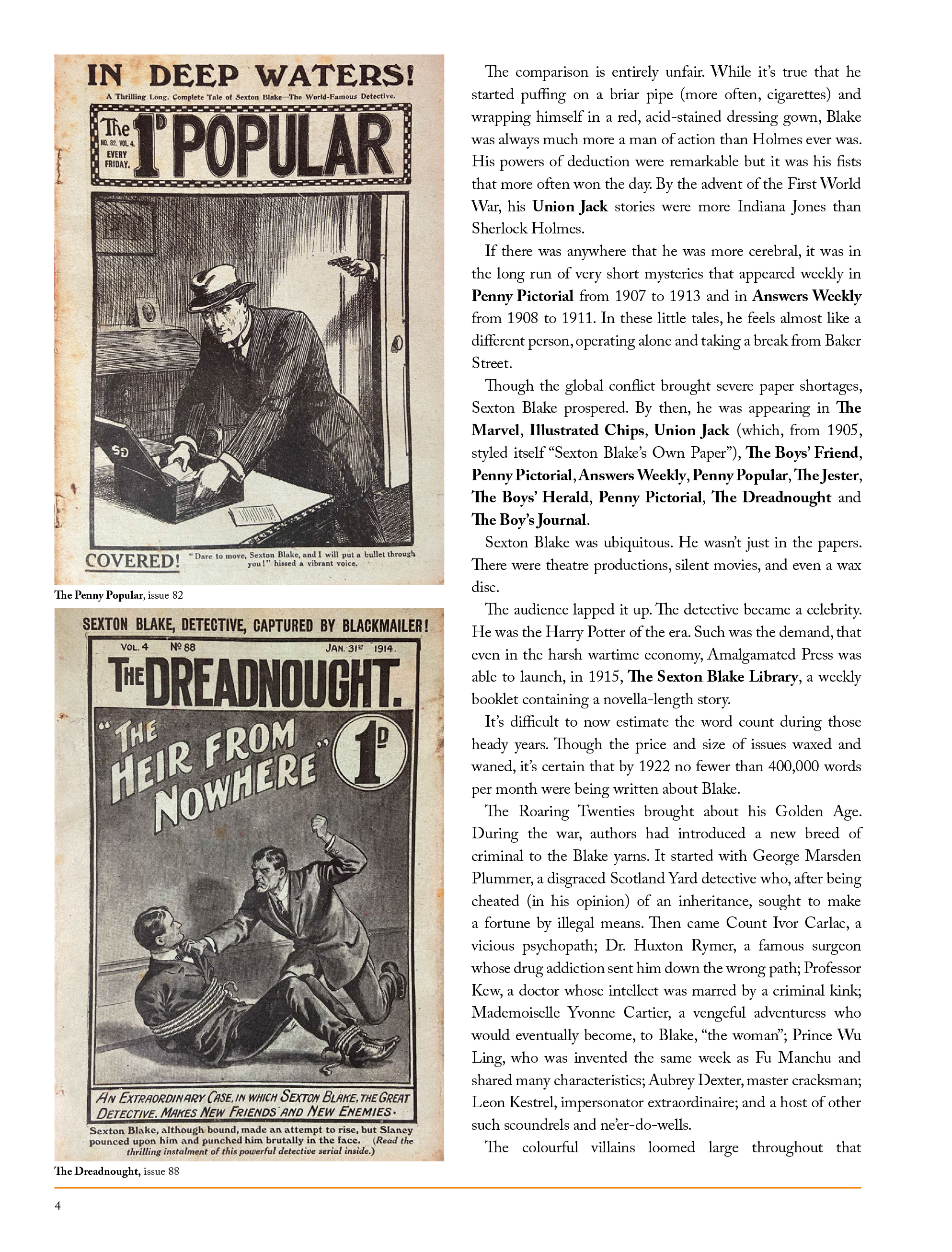 The Return of Sexton Blake (2020): Chapter 1 - Page 6