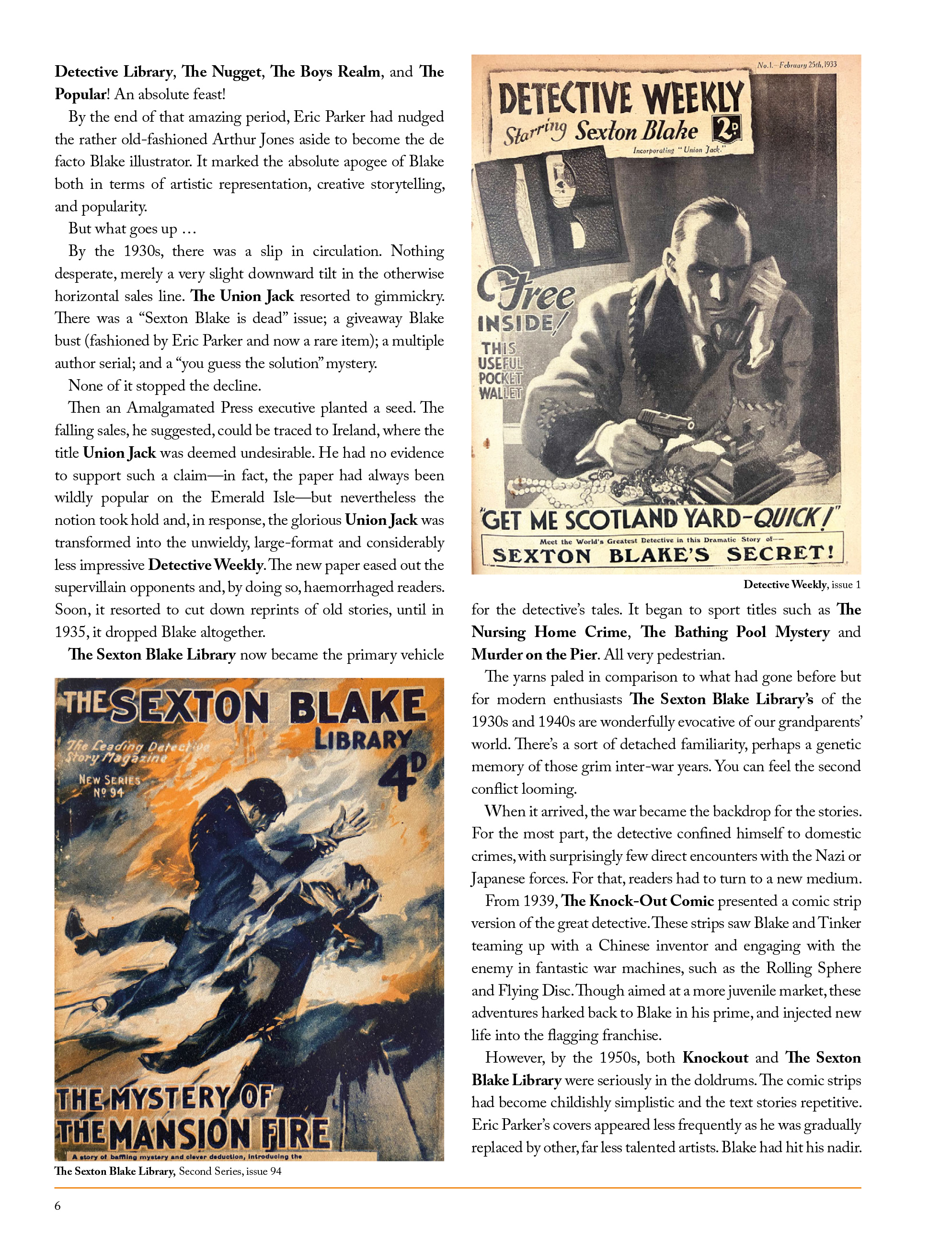 The Return of Sexton Blake (2020): Chapter 1 - Page 8