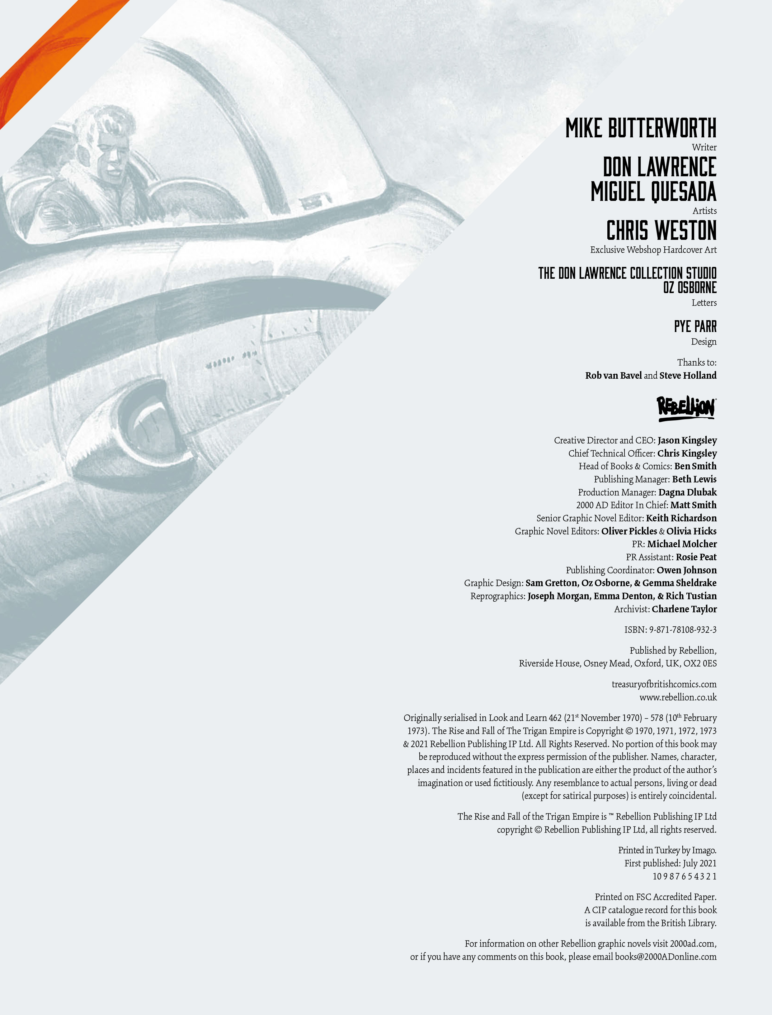 The Rise and Fall of the Trigan Empire (2020): Chapter vol3 - Page 3