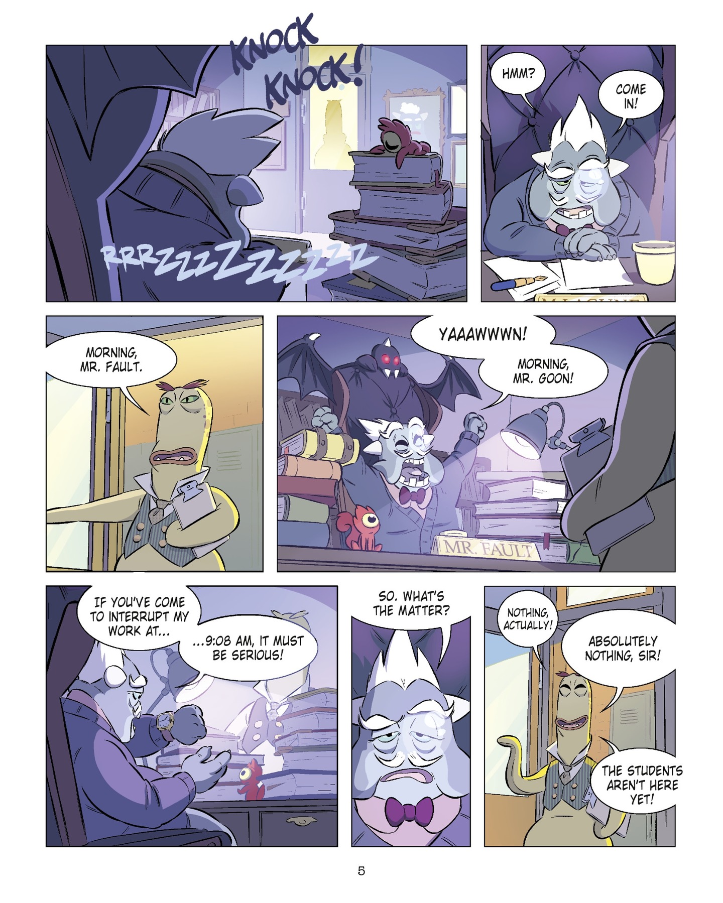 The School for Little Monsters (2022-): Chapter 1 - Page 5
