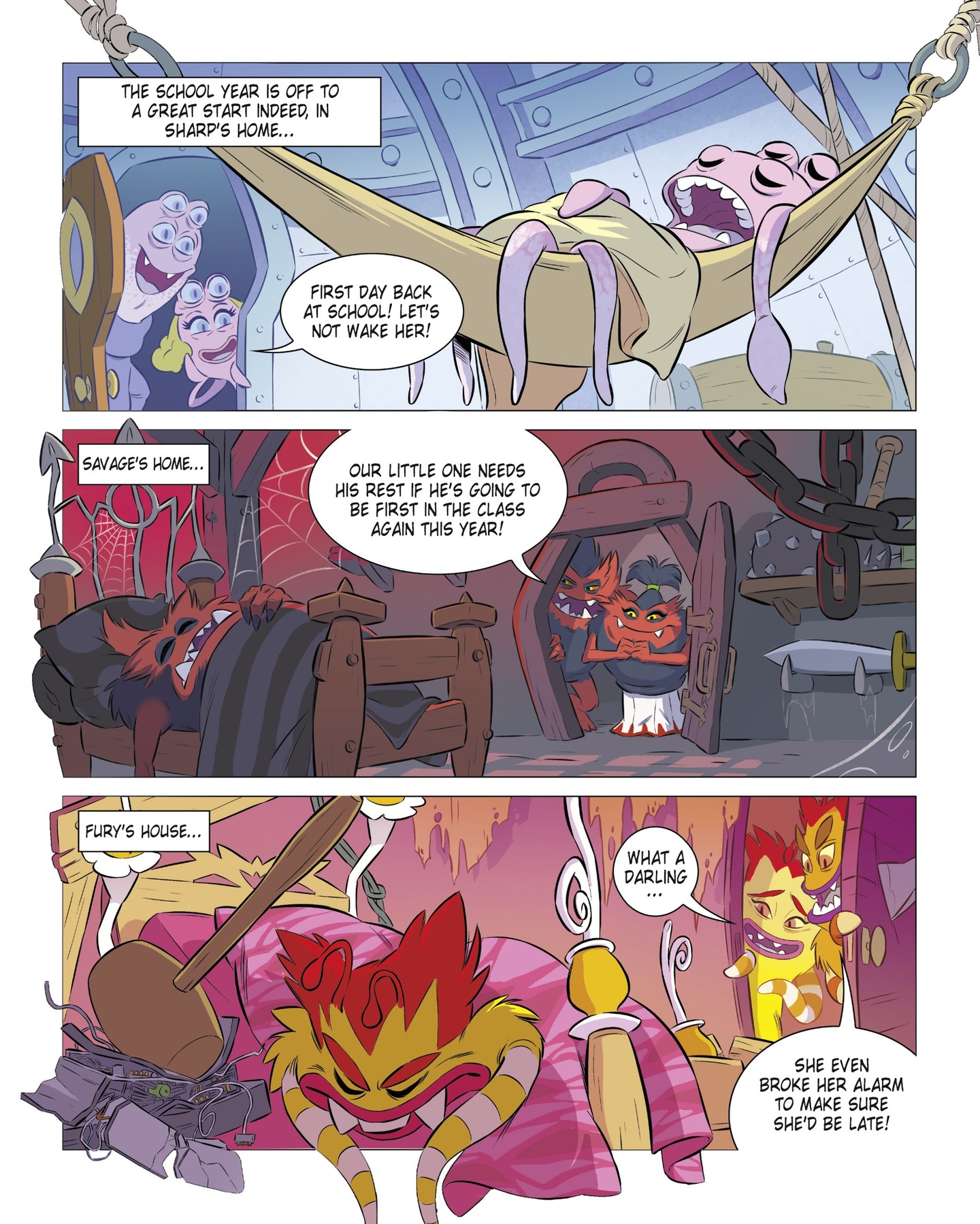 The School for Little Monsters (2022-): Chapter 1 - Page 8